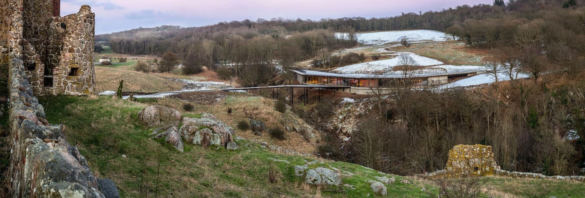 Hammershus Visitor Center, Arkitema & Christoffer Harlang