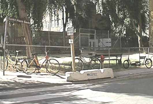 Pladsen som den tidligere så ud