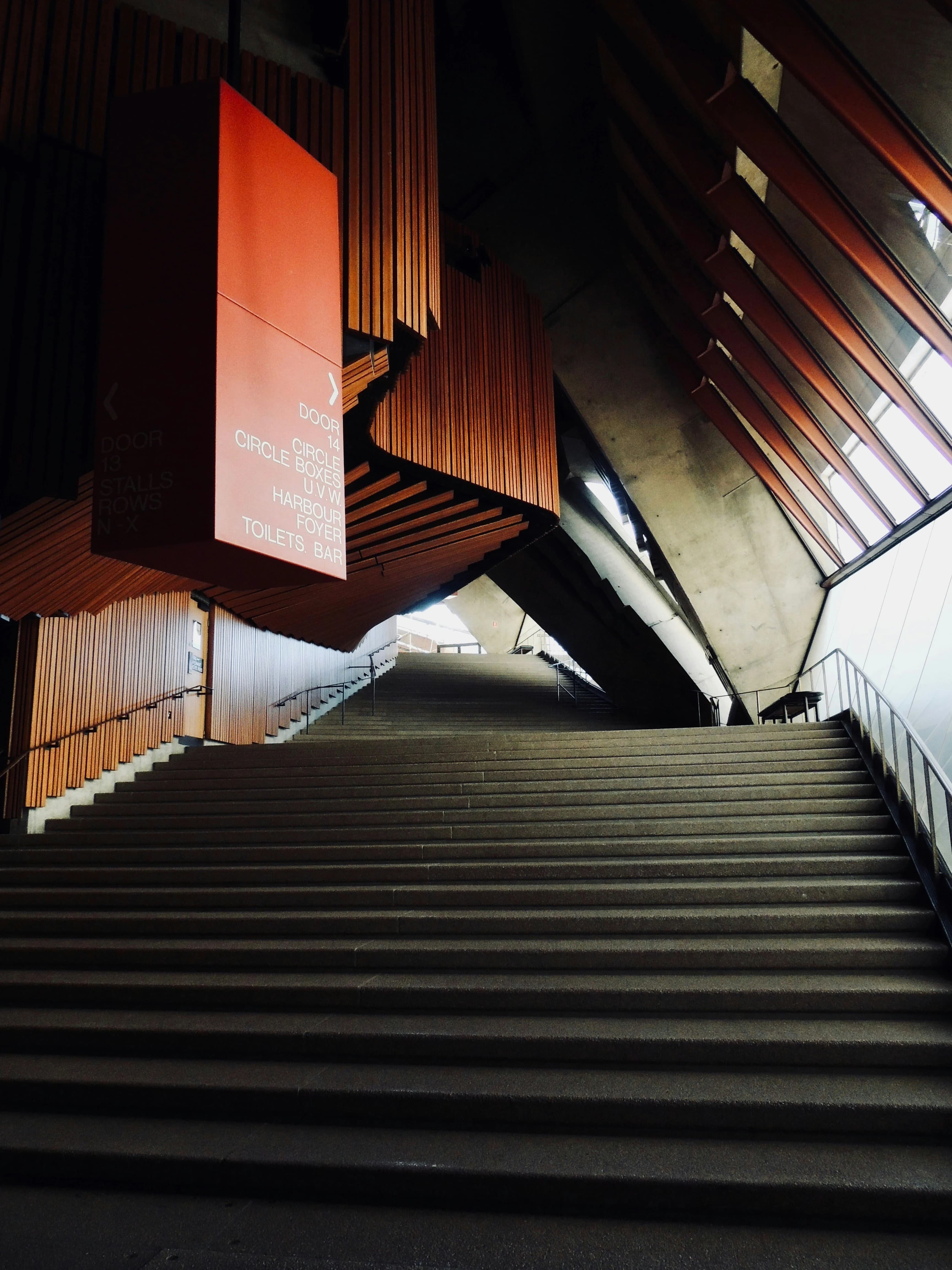 Trappeopgang i Sydney Opera House