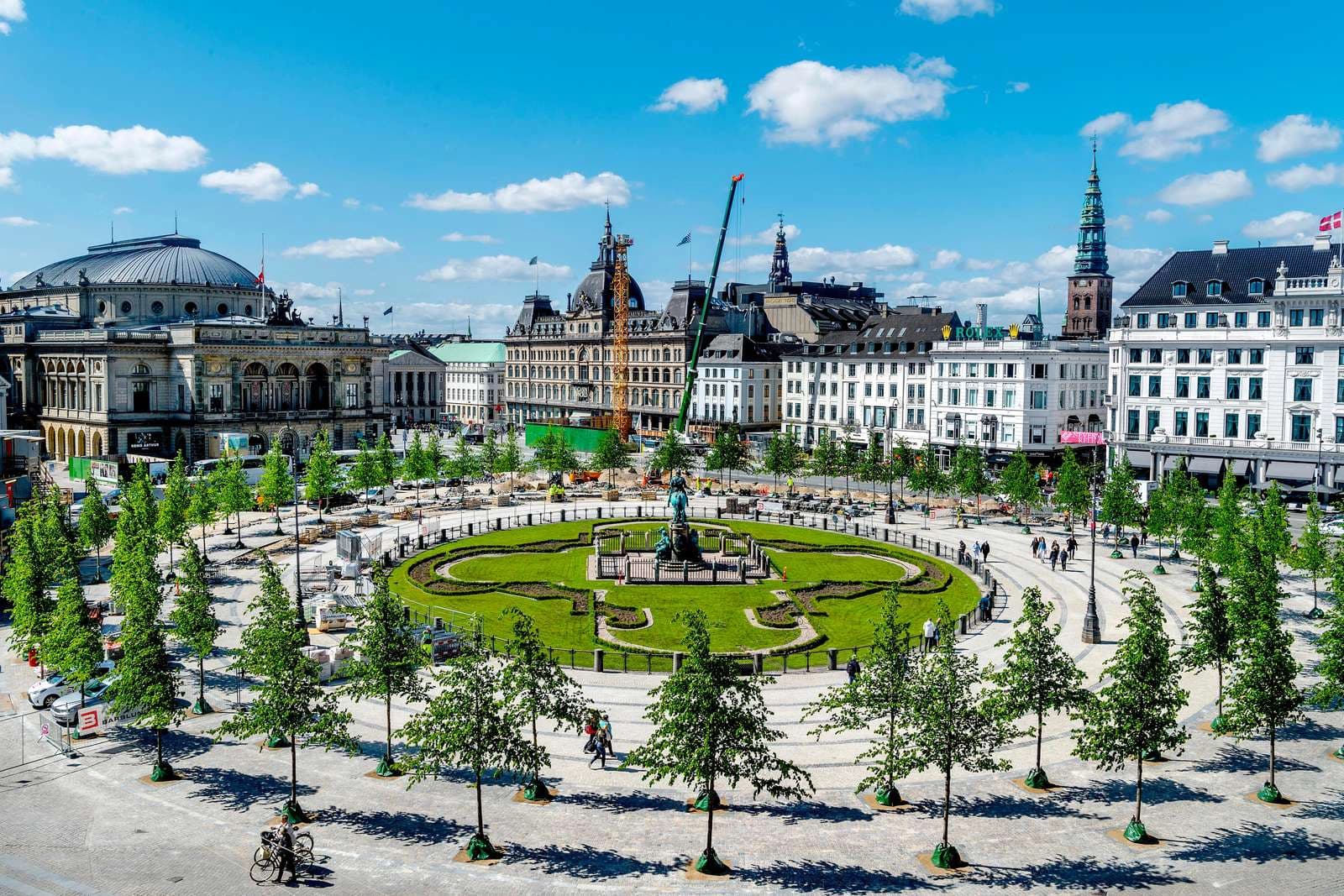 Kongens Nytorv under metrobyggeriet
