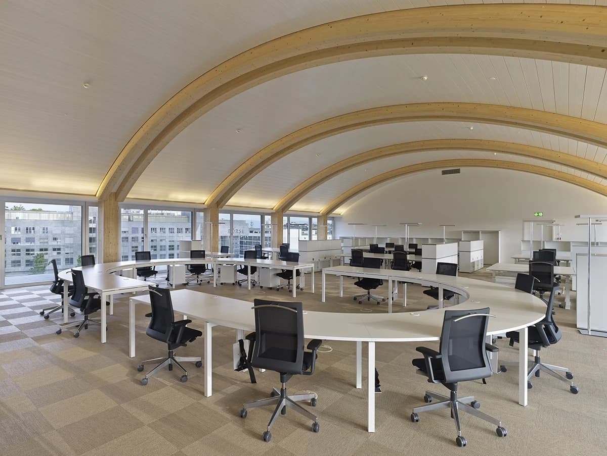 Tamedia Office Building, Shigeru Ban Architects