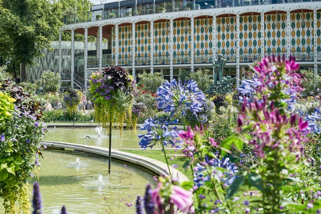 Det Store Springvand ved Tivolis Koncertsal 2019