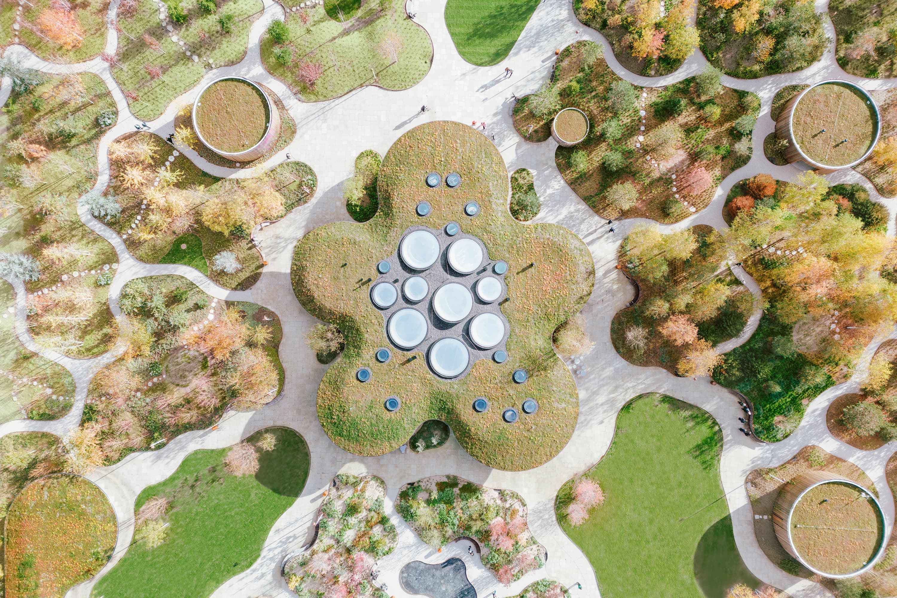 Operaparken - The Opera Park - set fra oven