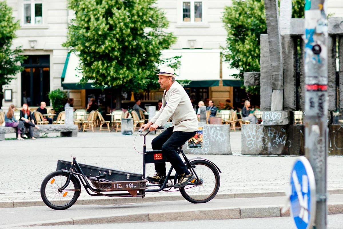 Cykel på Sankt Hans Torv