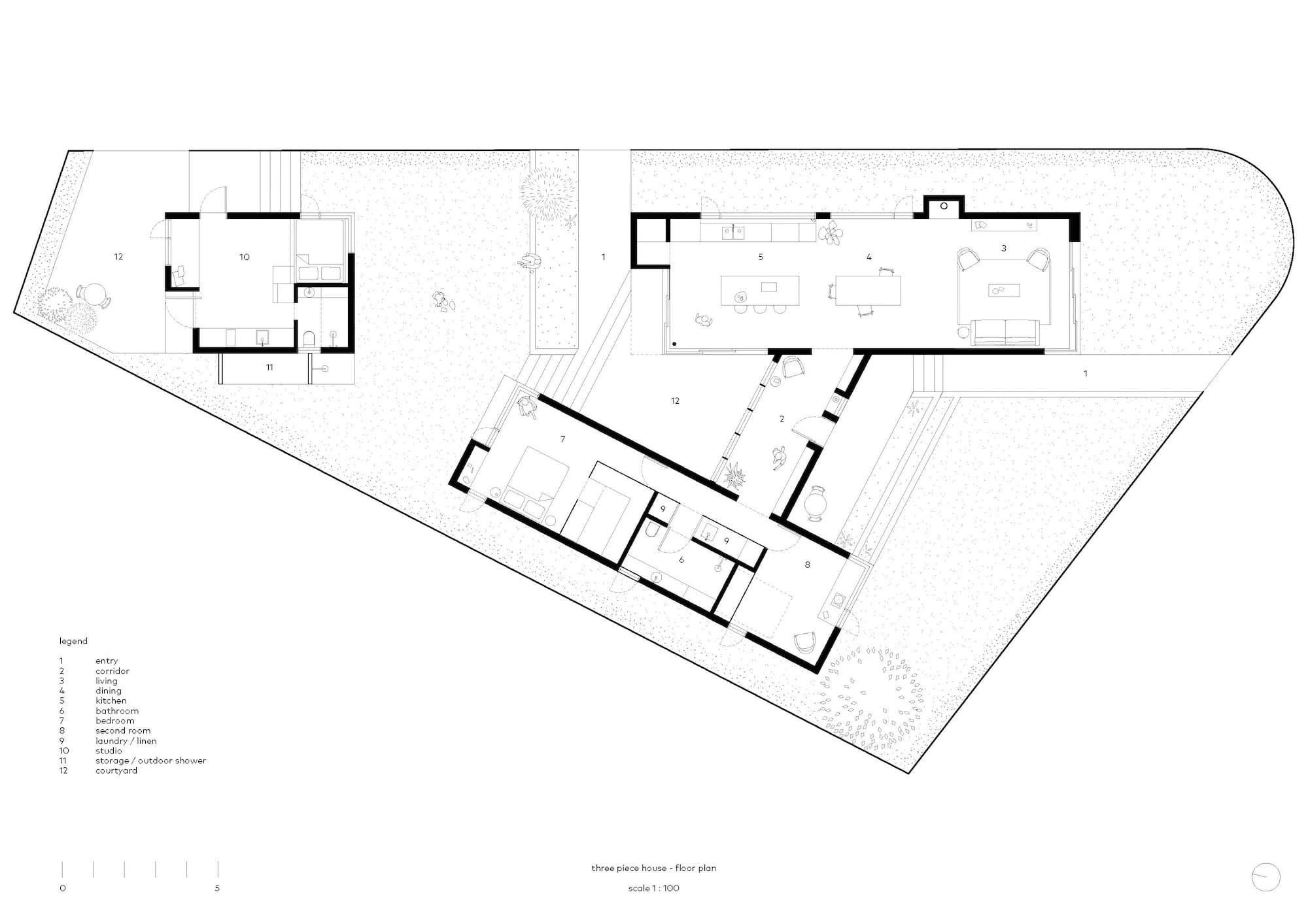 Three Piece House, TRIAS