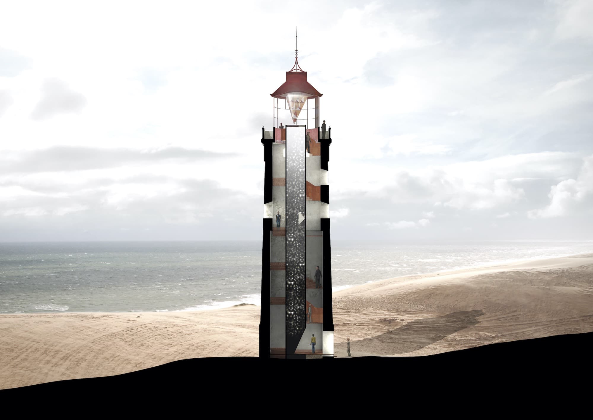 Rubjerg Knude Lighthouse, JAJA & Bessards' Studio