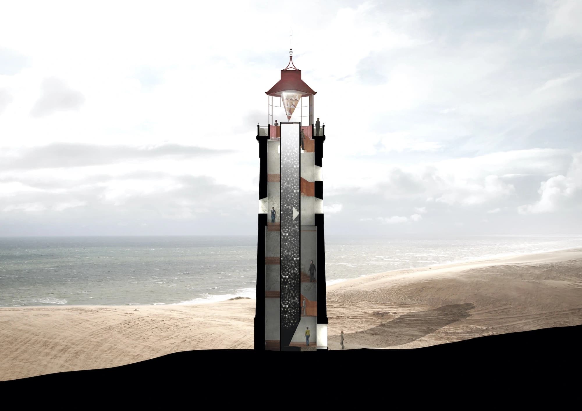 Rubjerg Knude Lighthouse, JAJA & Bessards' Studio