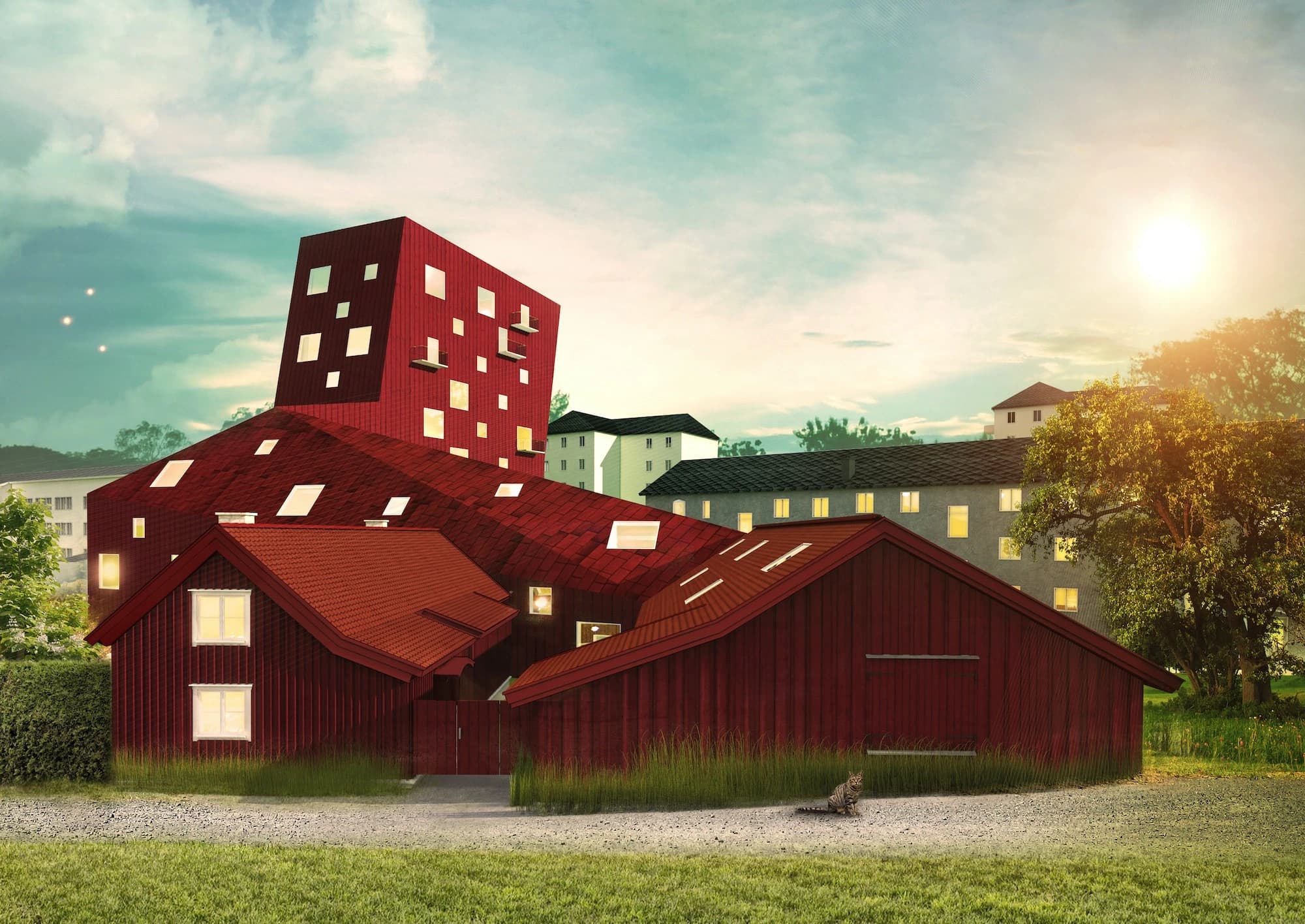 Putsegården, what! arkitektur