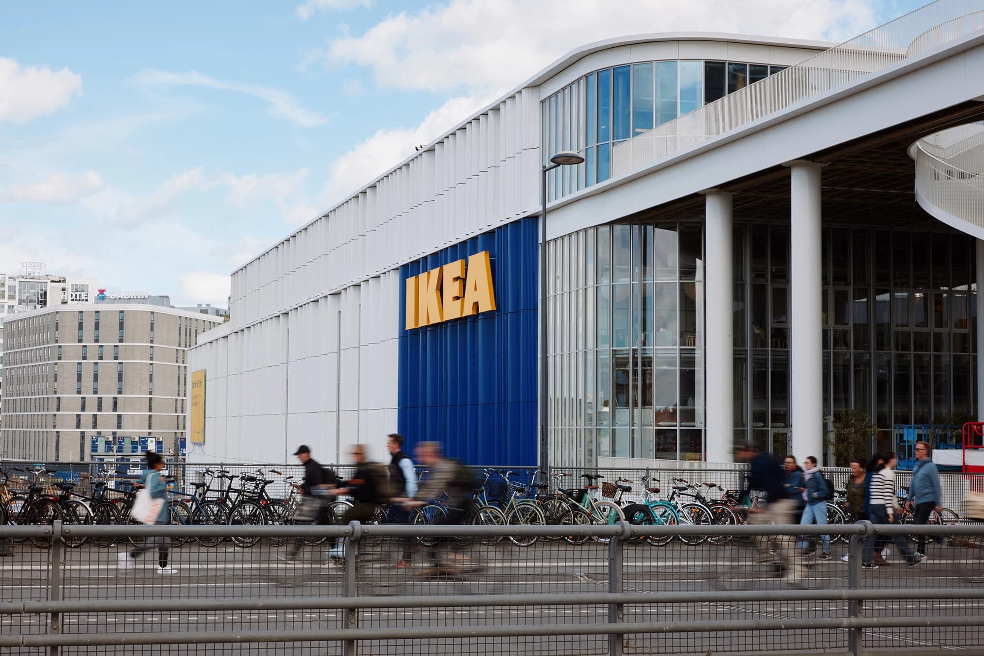 IKEA København facade mod Kaktur Towers
