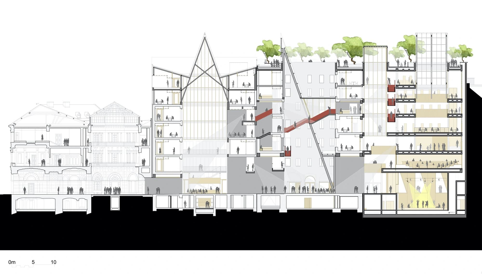 Central European University, O'Donnell + Tuomey