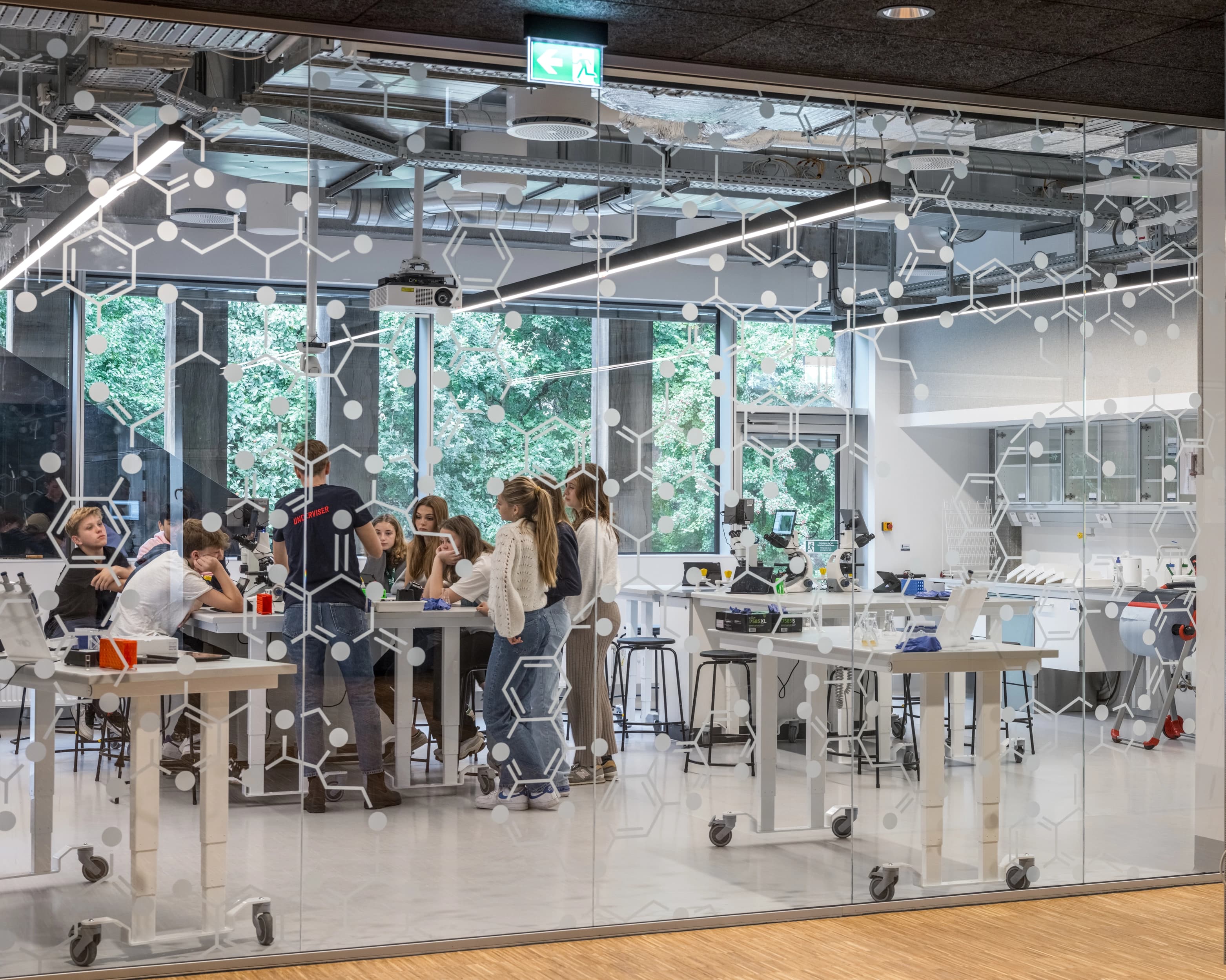 LIFE Campus - undervisningslokale med elever