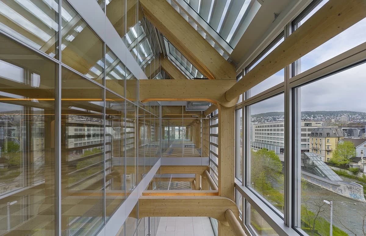 Tamedia Office Building, Shigeru Ban Architects