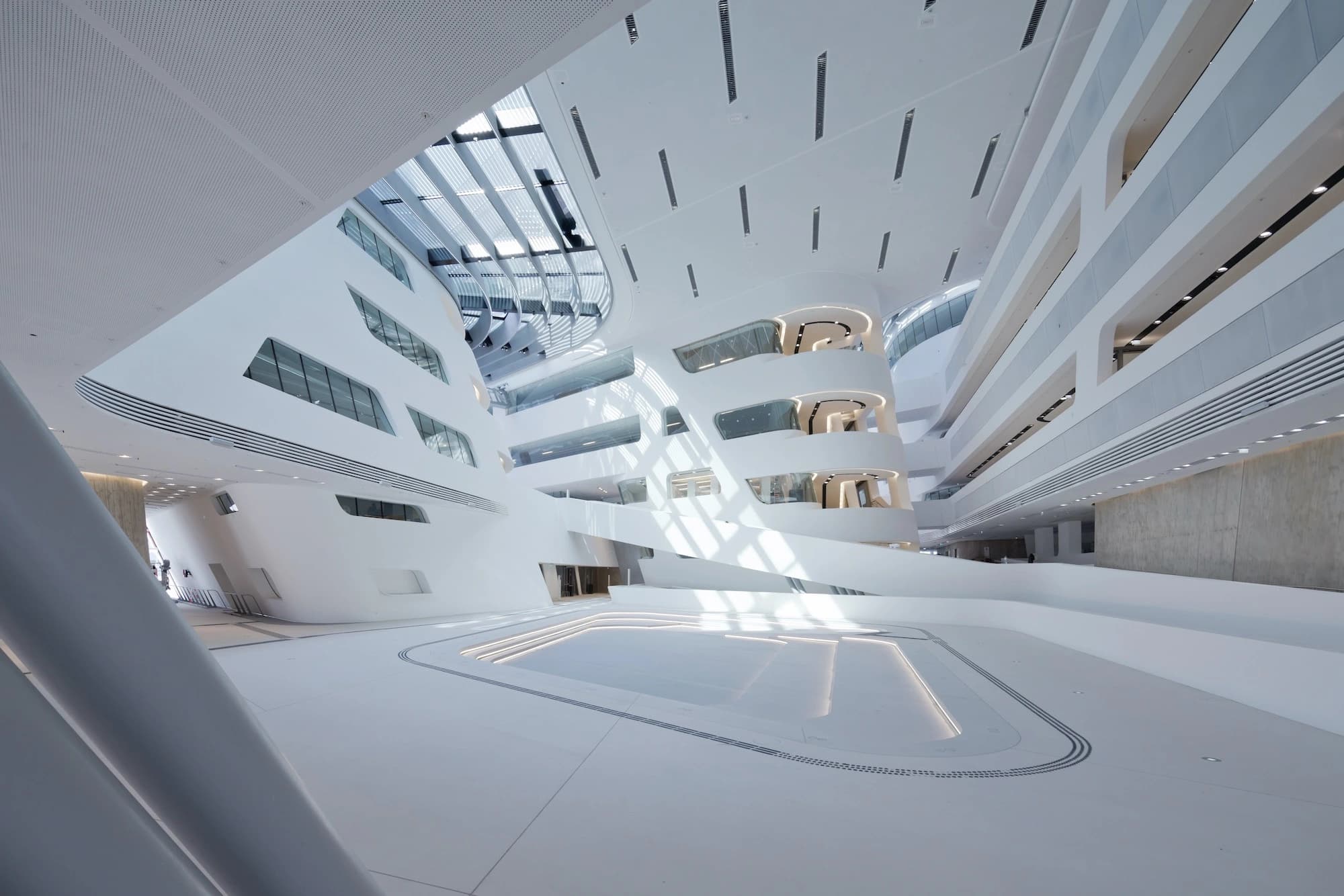 Vienna University Library & Learning Centre, Zaha Hadid Architects