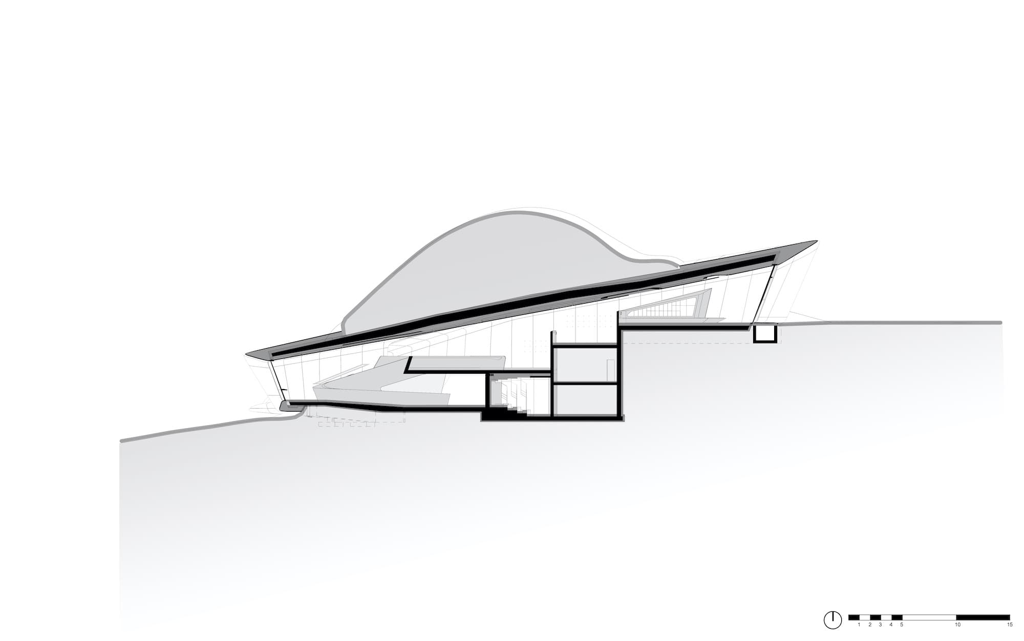 Messner Mountain Museum Corones, ZHA