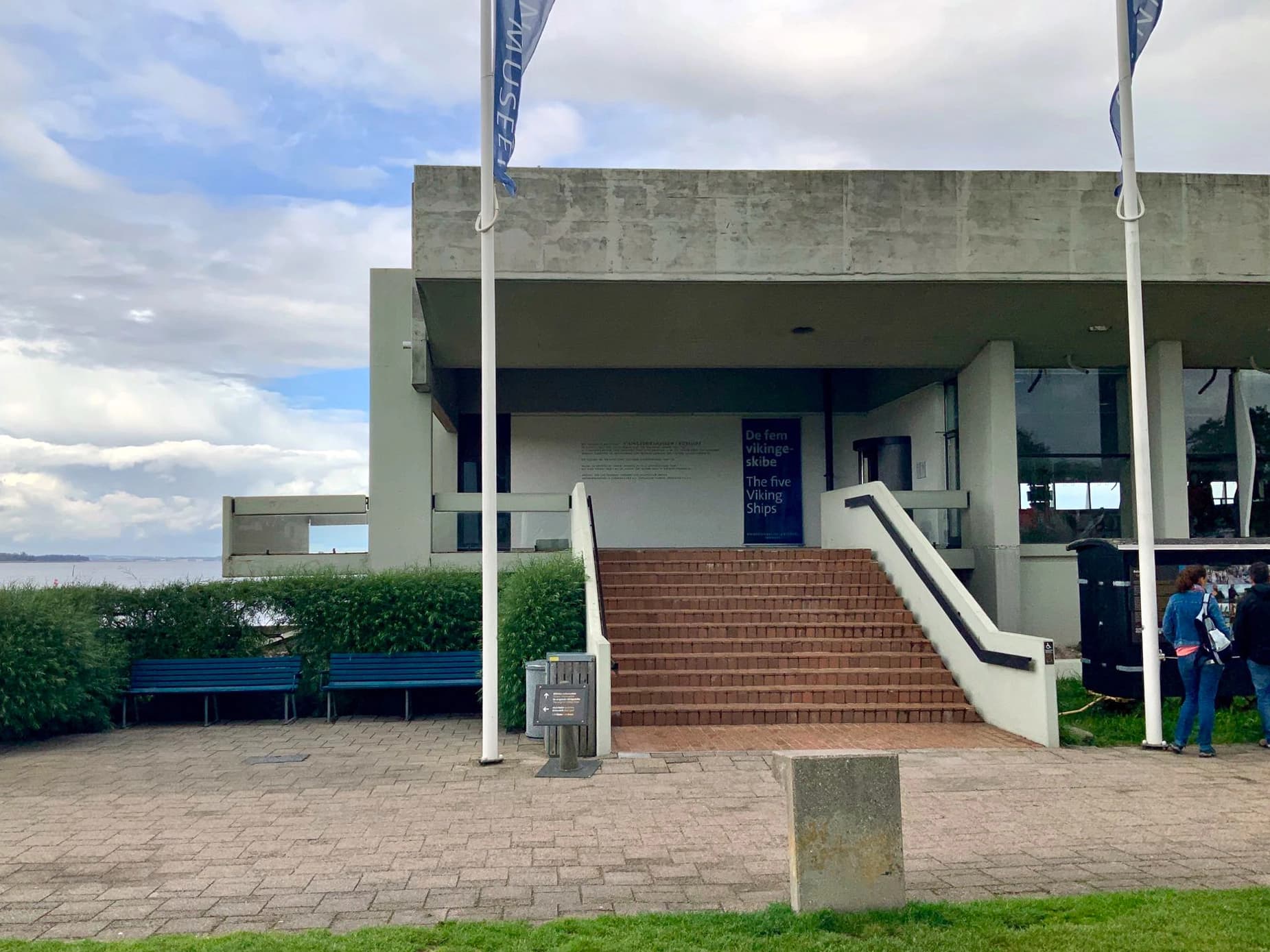 Vikingeskibsmuseet i Roskilde - indgangsparti
