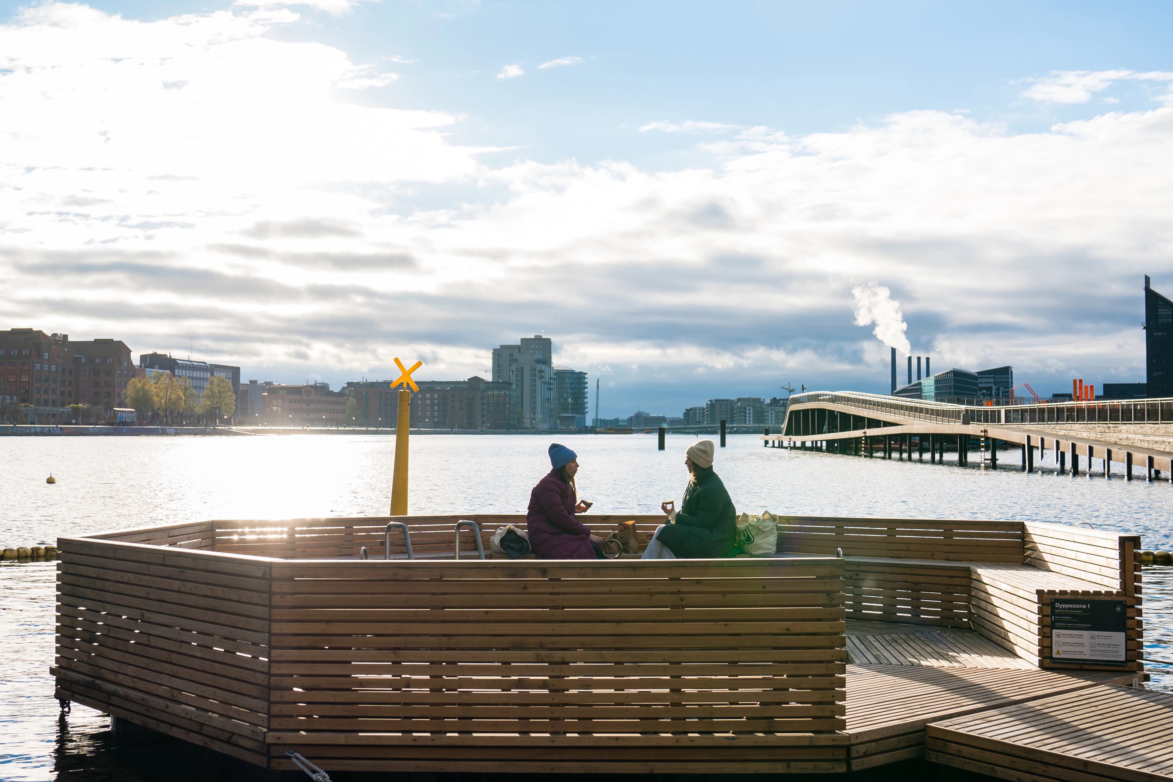 Hygge på Kalvebod Brygge