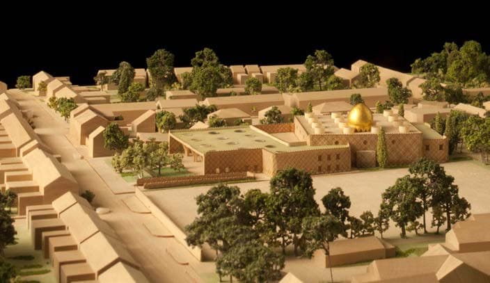 Cambridge Central Mosque, Marks Barfield Architects
