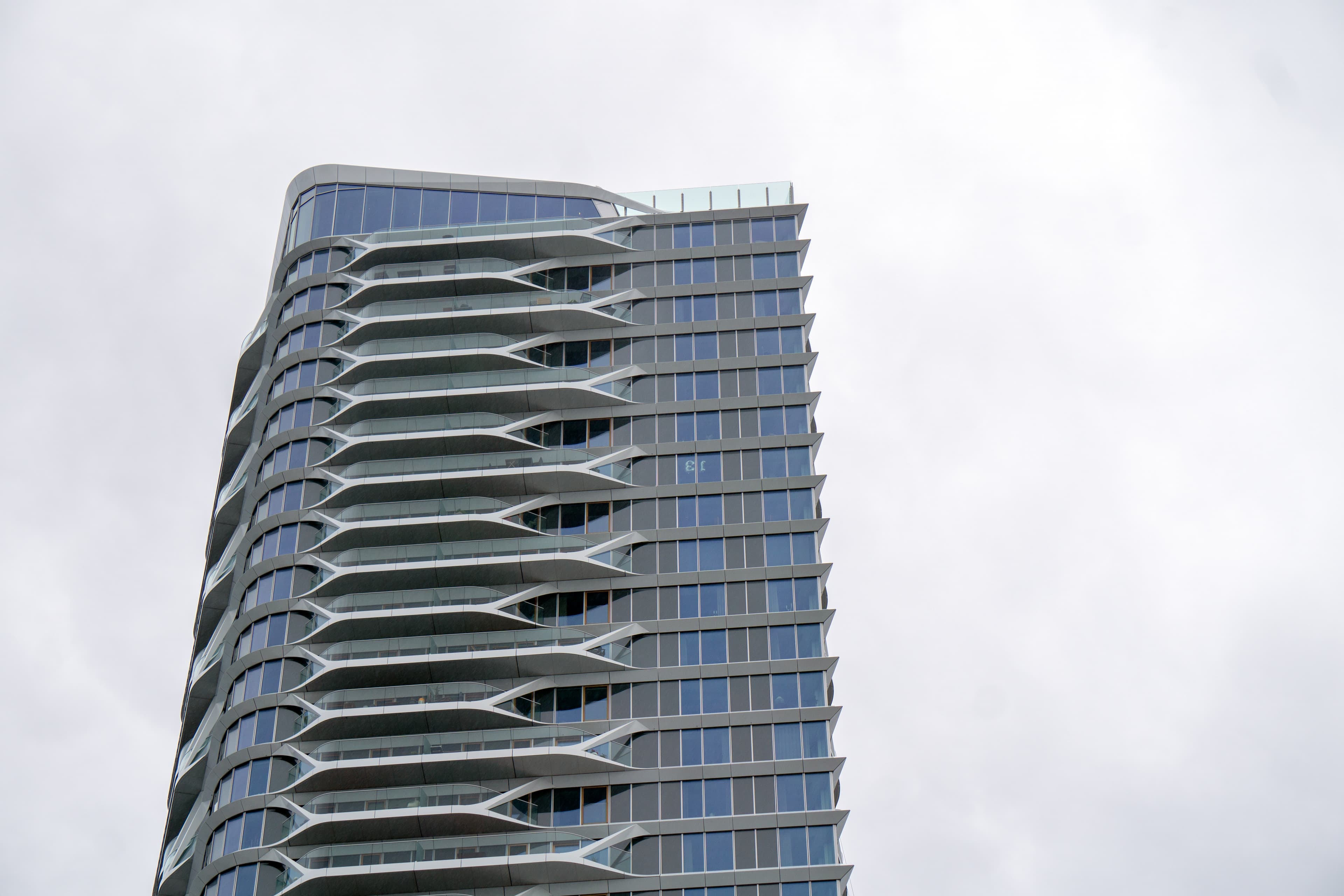 Lighthouse set fra frøperspektiv