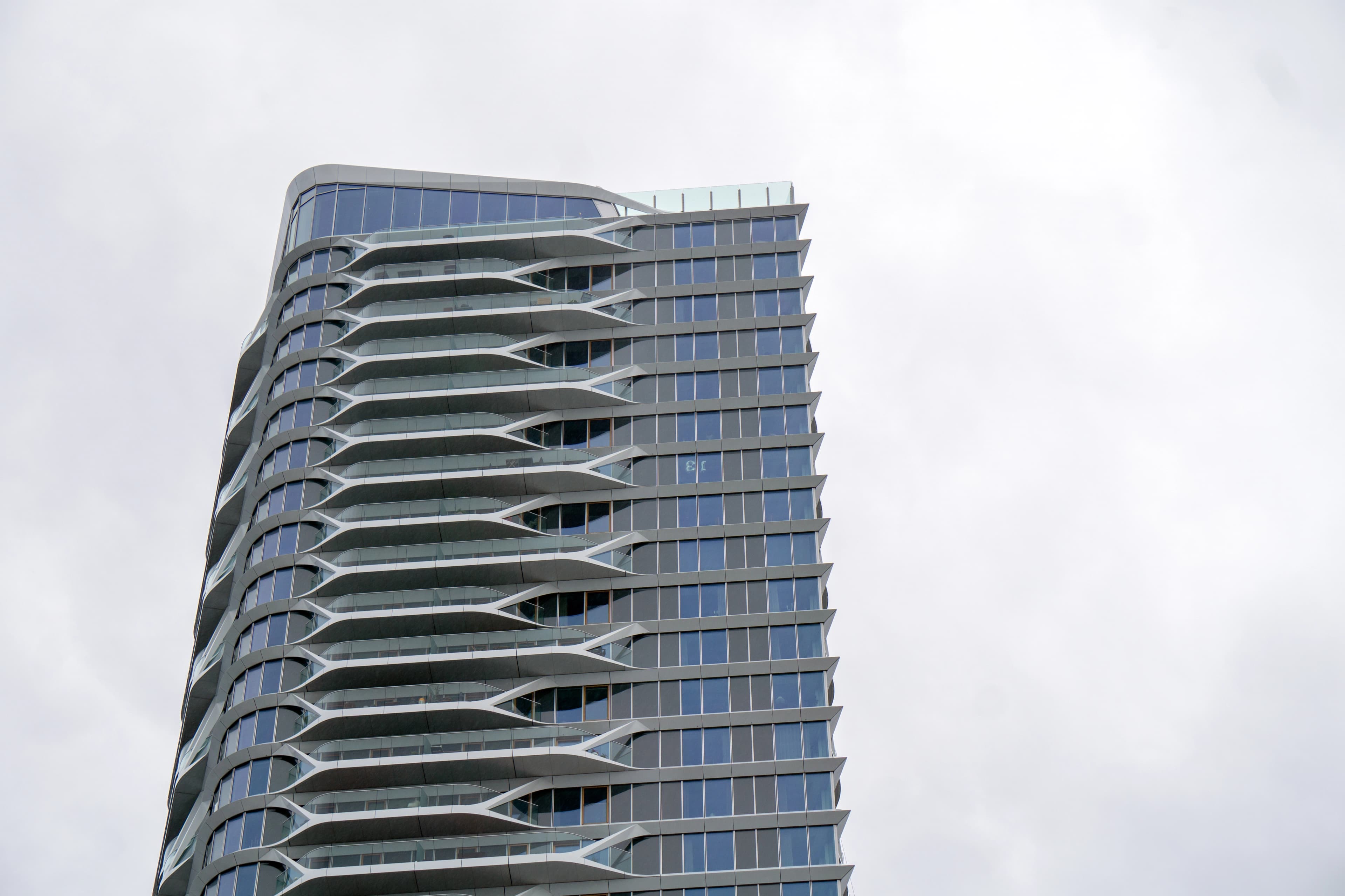 Lighthouse set fra frøperspektiv