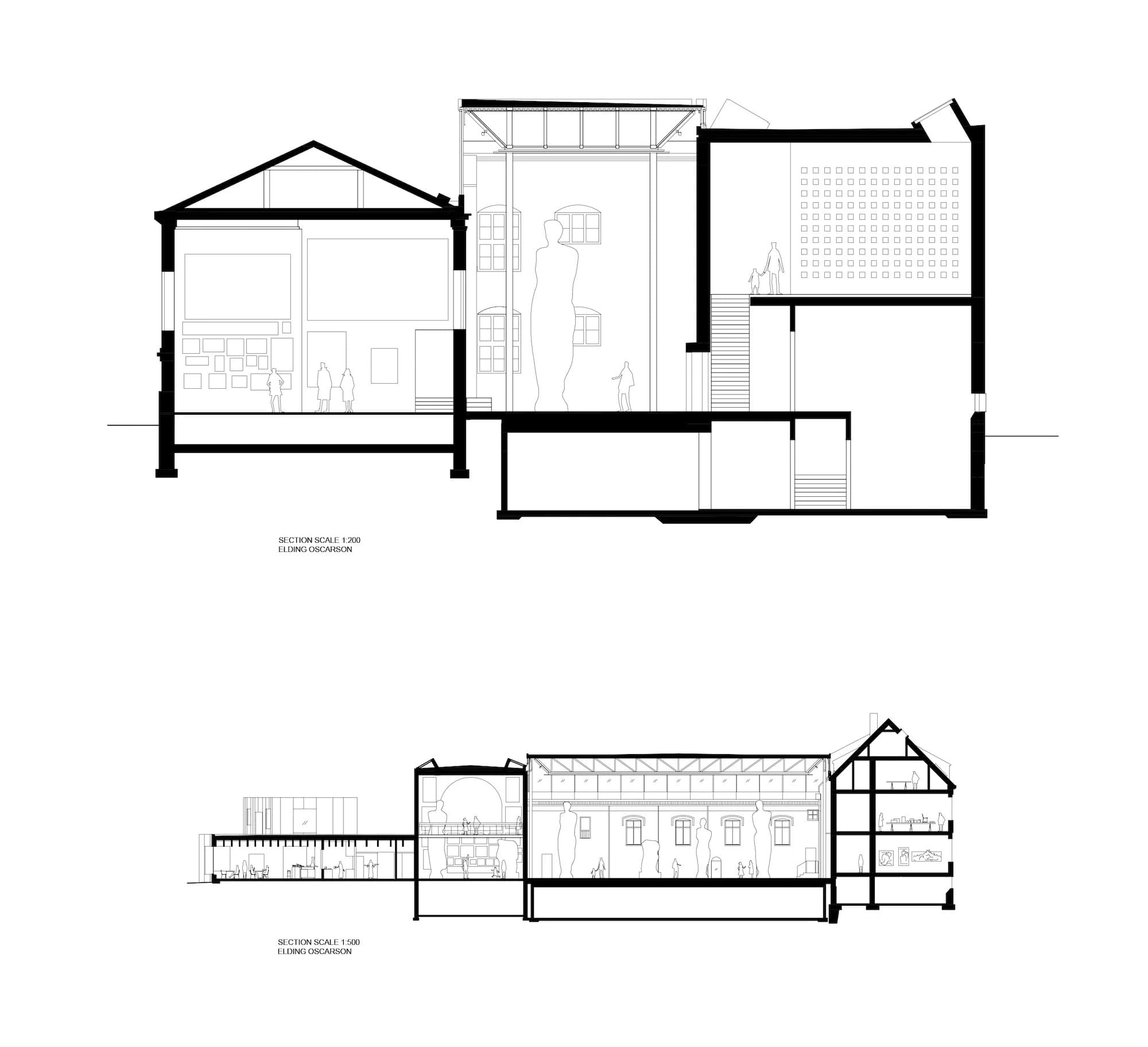 Skissernas Museum Extension, Elding Oscarson