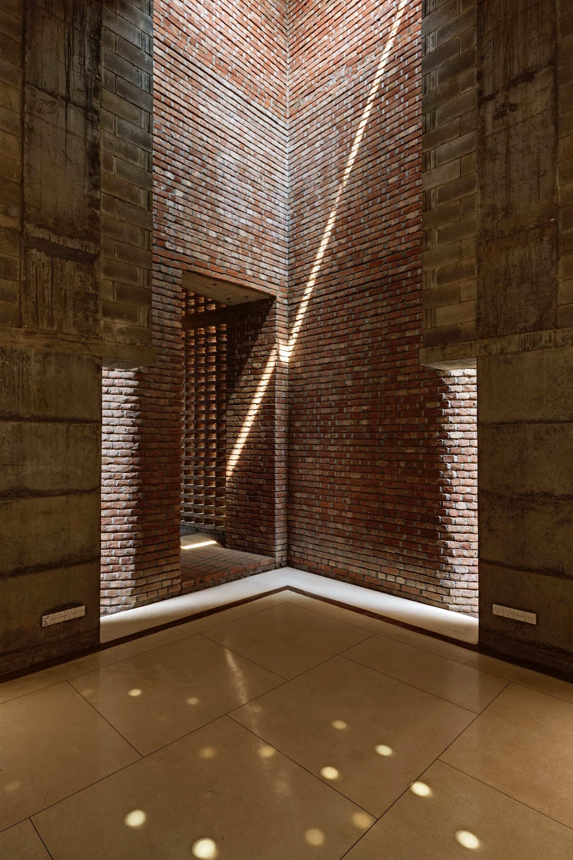 Striking vernacular brick construction