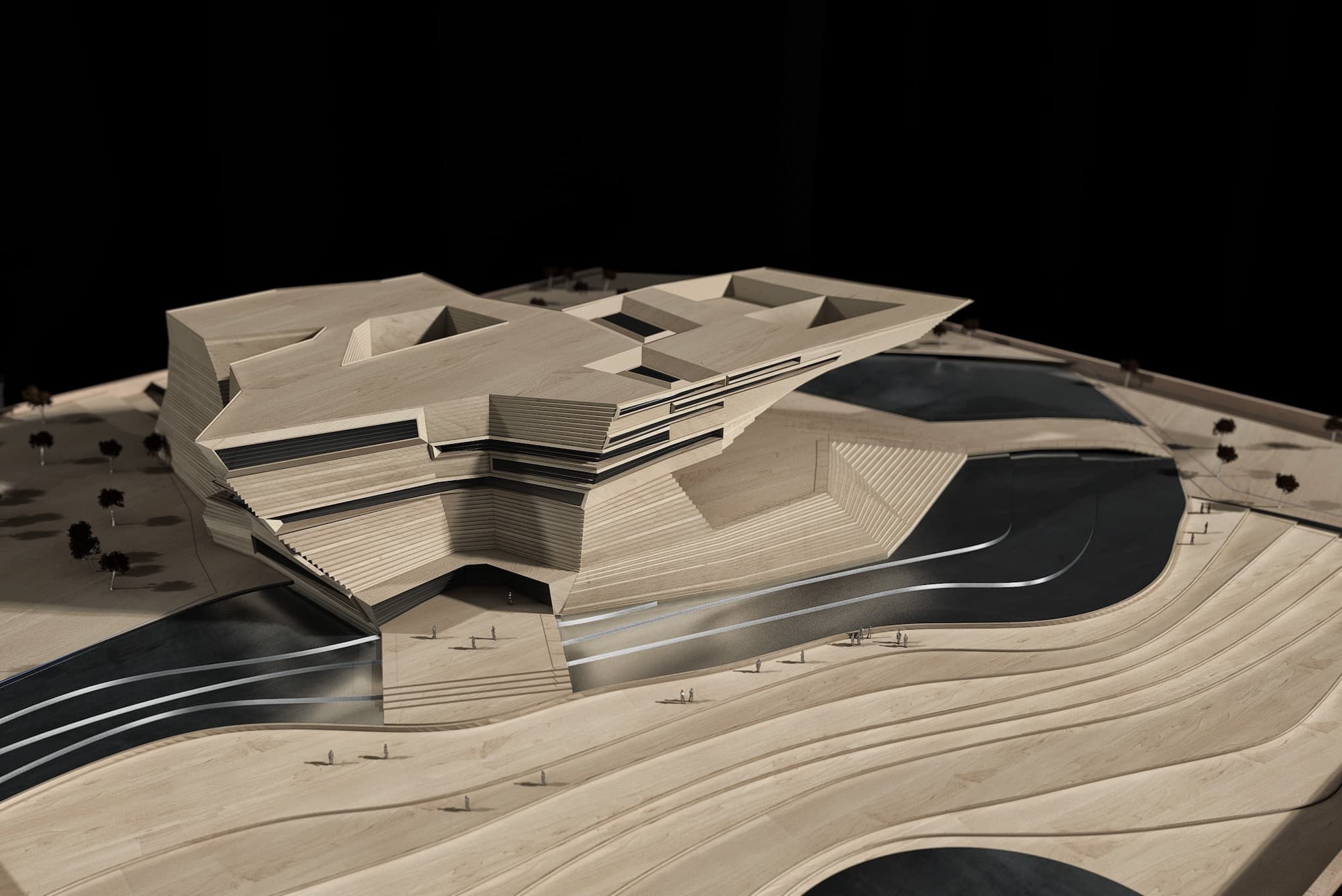 Qujing Cultural Center, Atelier Alter