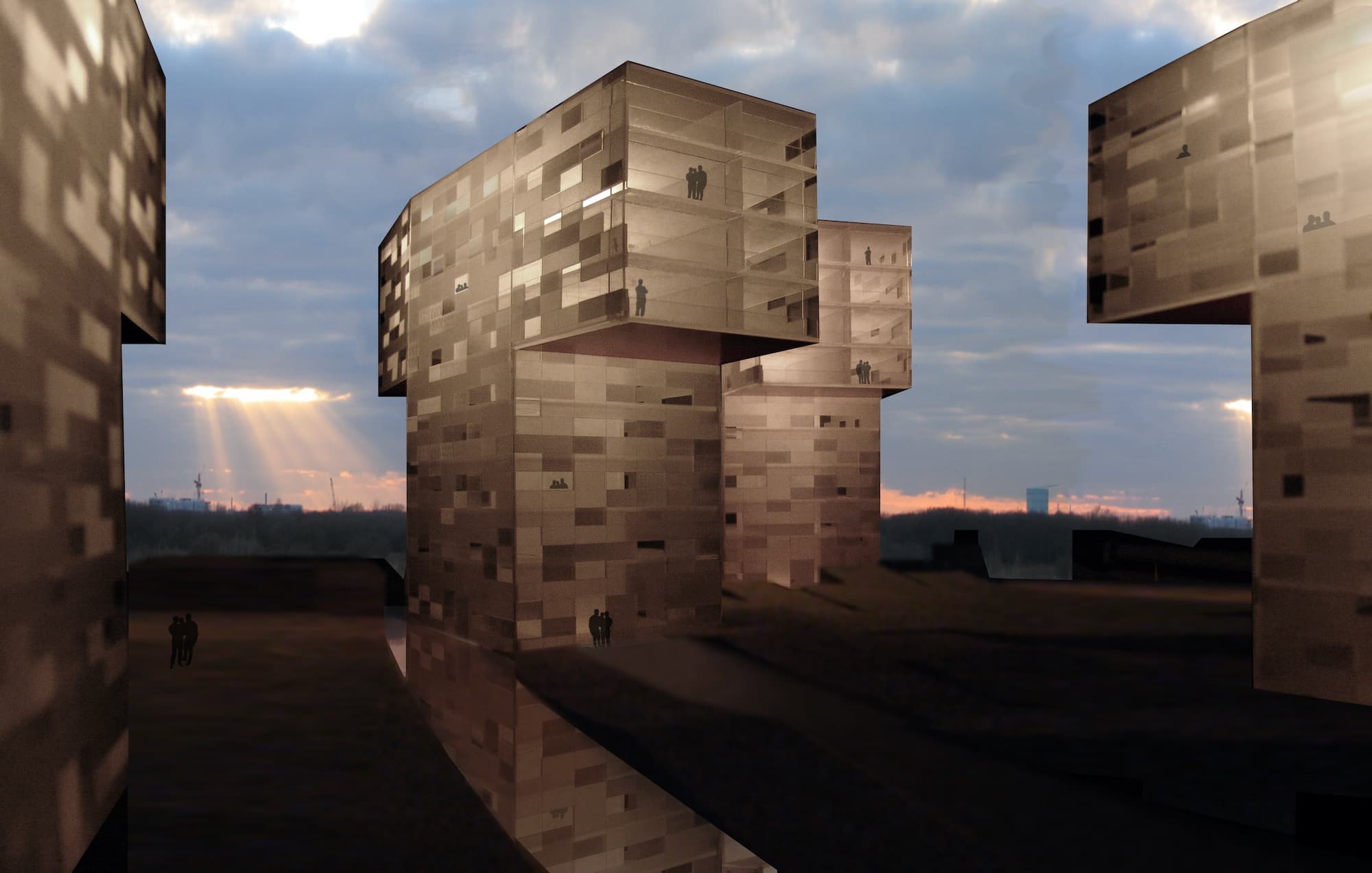 T-Husene, Steven Holl Architects