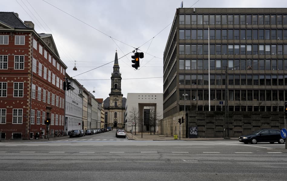 Nordeas gamle hovedsæde, hvor indgangen til NH Collection ligger i dag