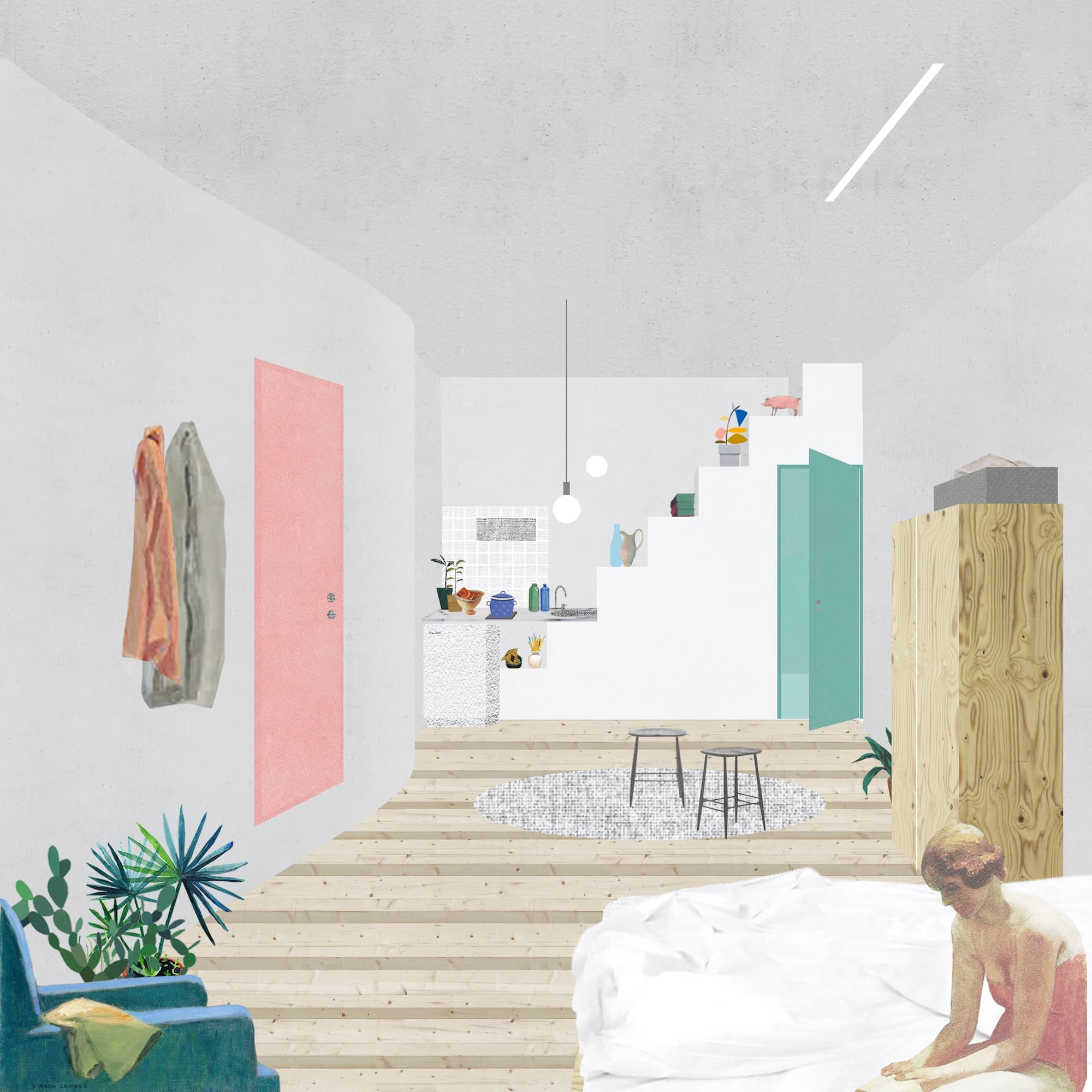 House in Rua do Paraíso, Fala Atelier