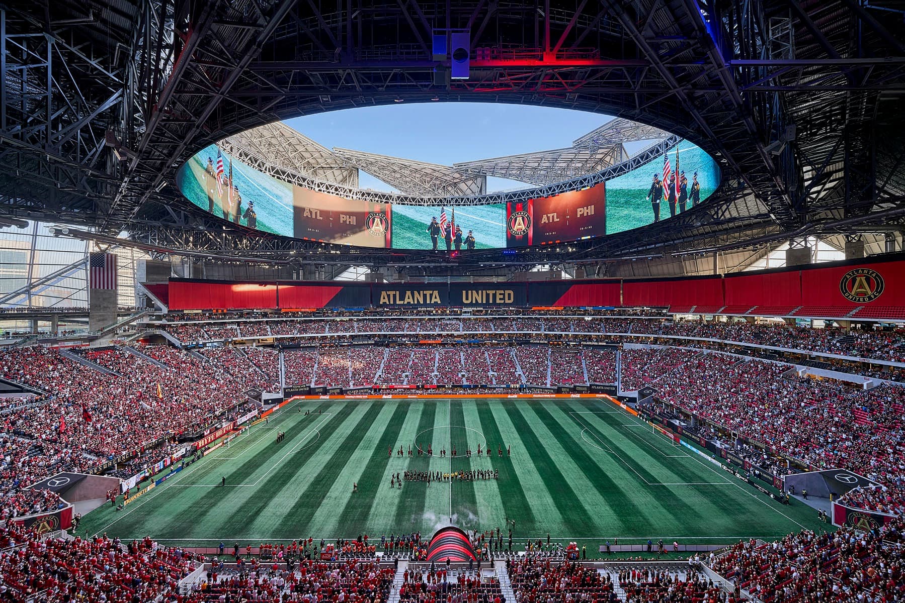 Mercedes Benz Stadium, HOK