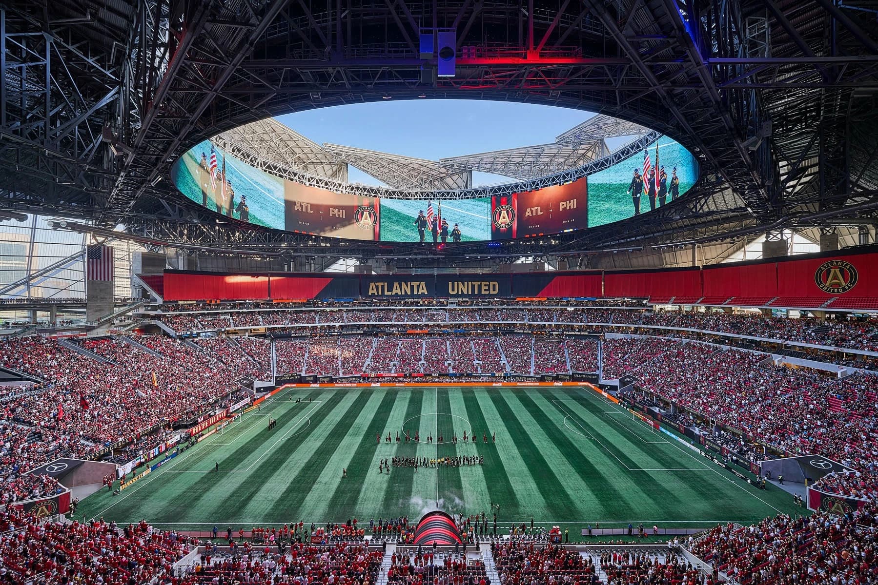 Mercedes Benz Stadium, HOK