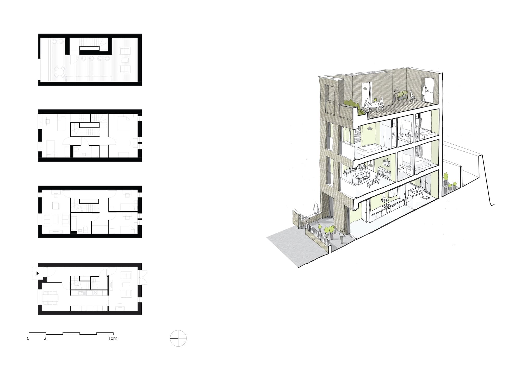 Bacton Estate, Karakusevic Carson Architects