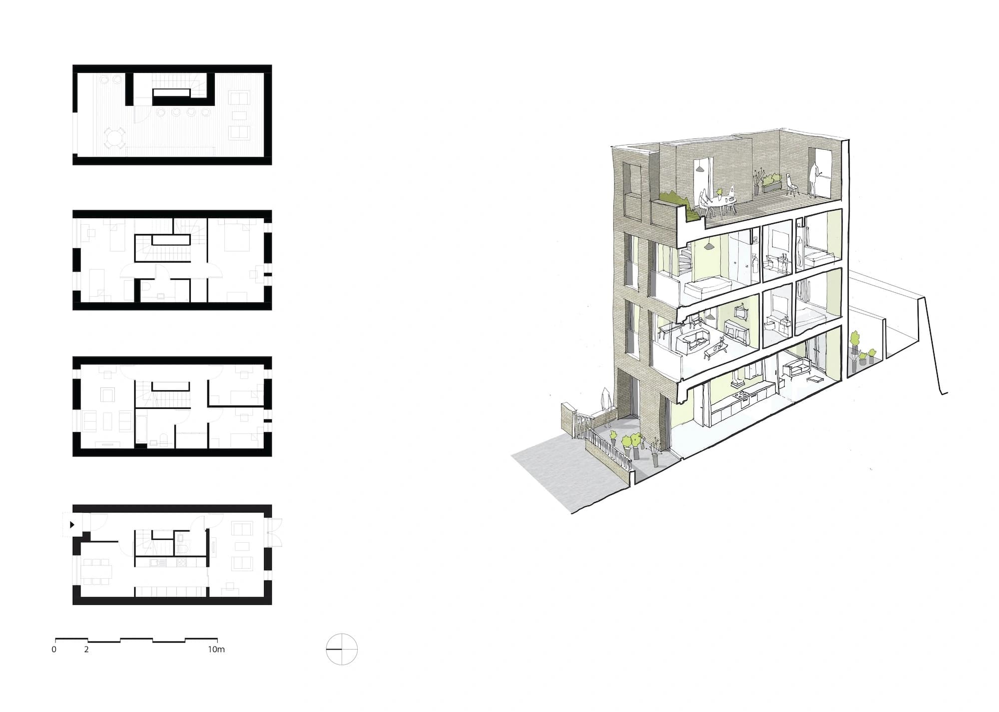 Bacton Estate, Karakusevic Carson Architects