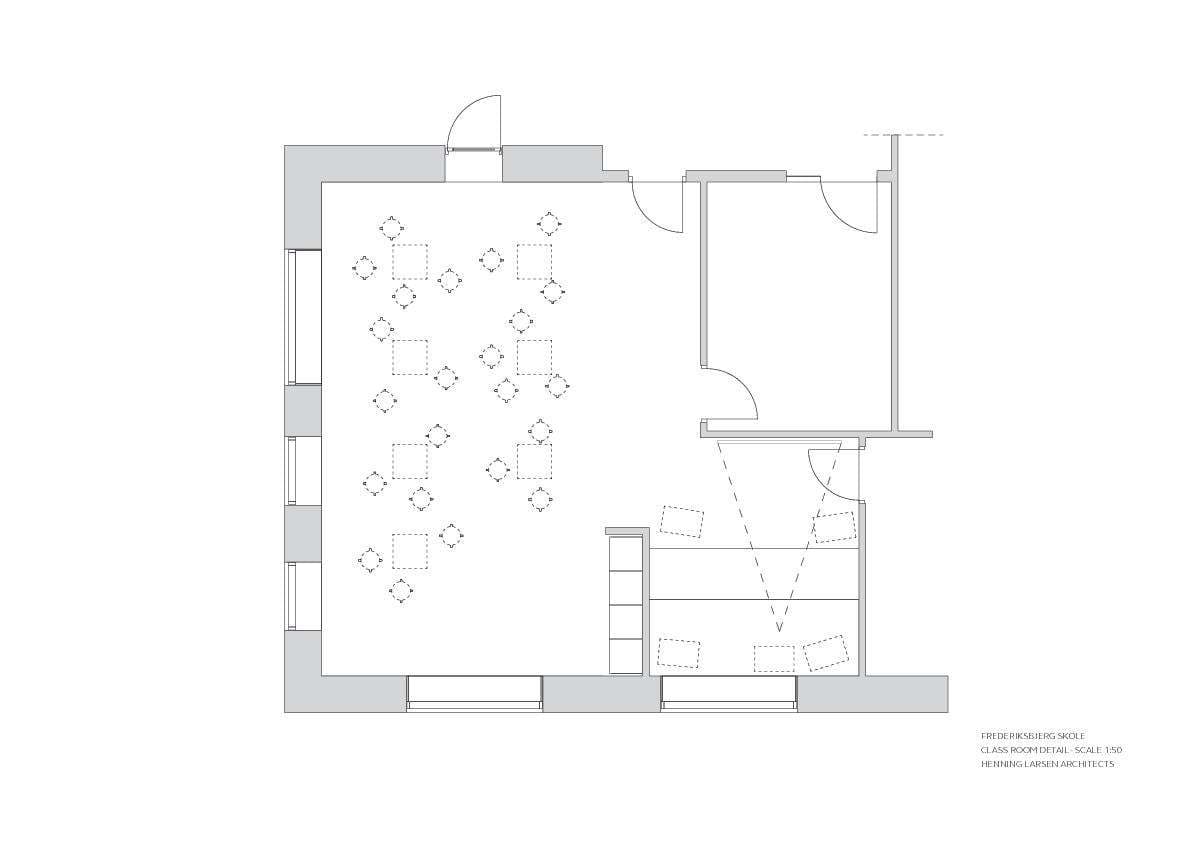 Classroom detail drawing