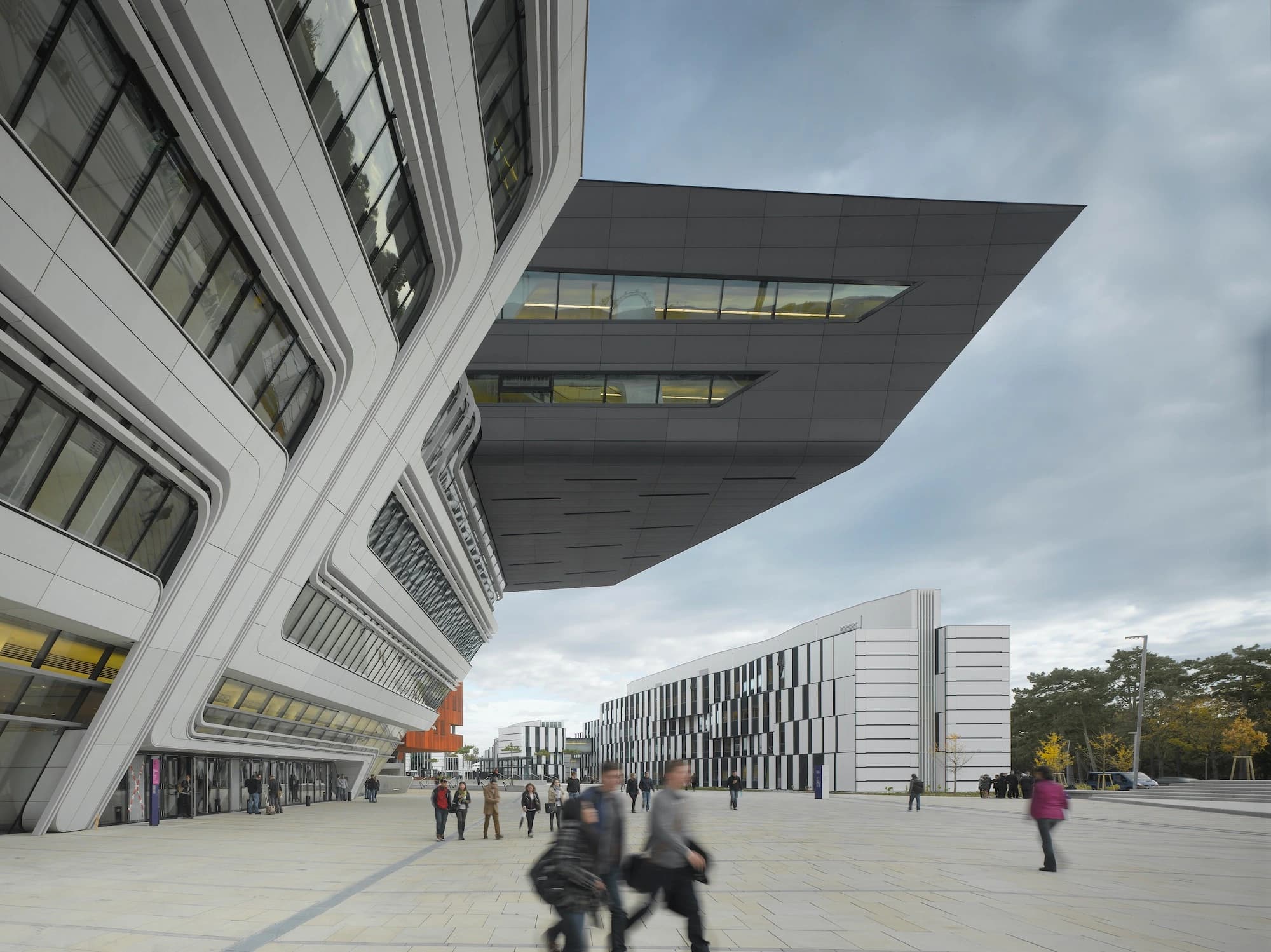 Vienna University Library & Learning Centre, Zaha Hadid Architects