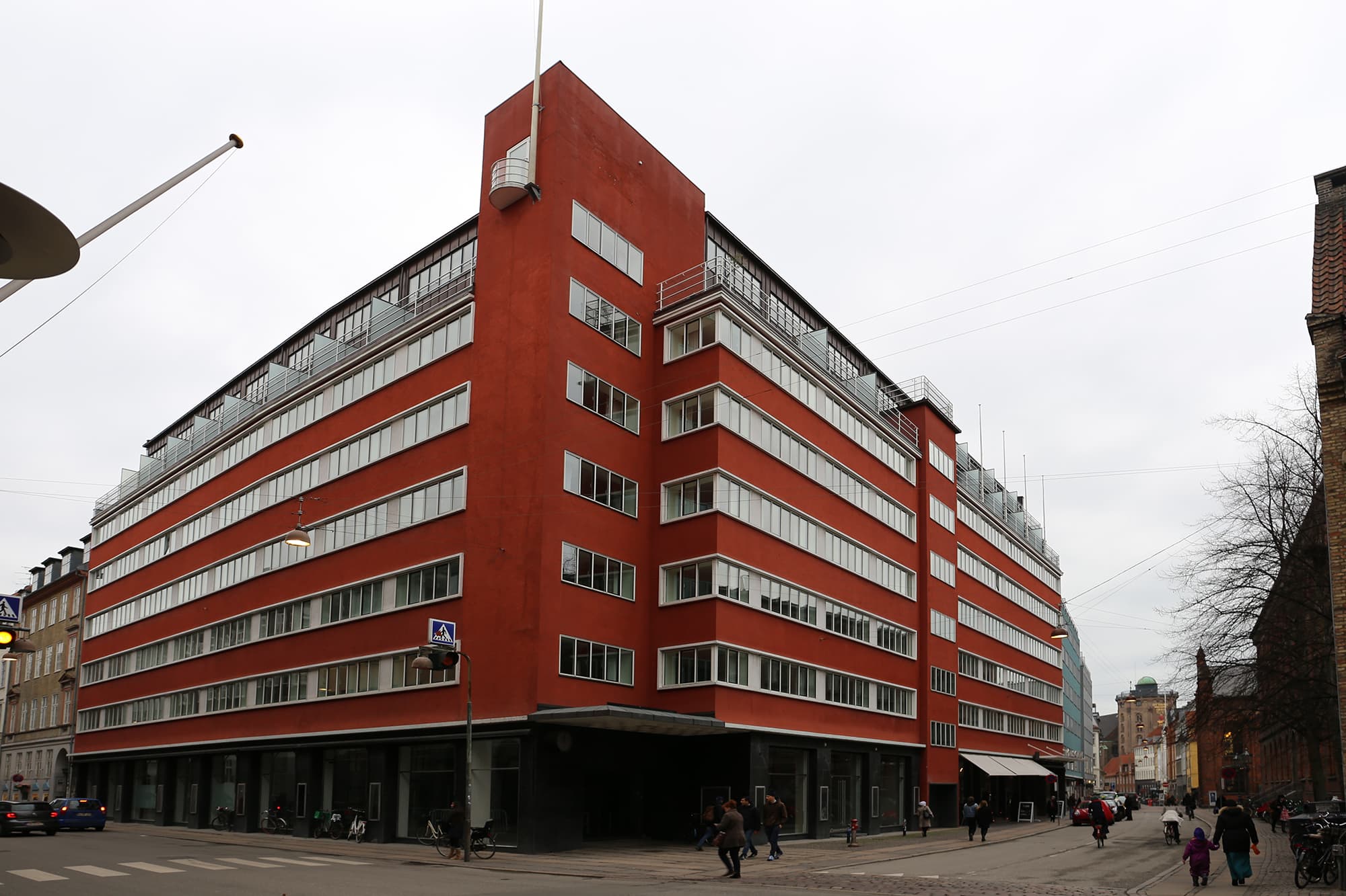 Foto af Daells Varehus som det ser ud i dag med hotel Skt. Petri