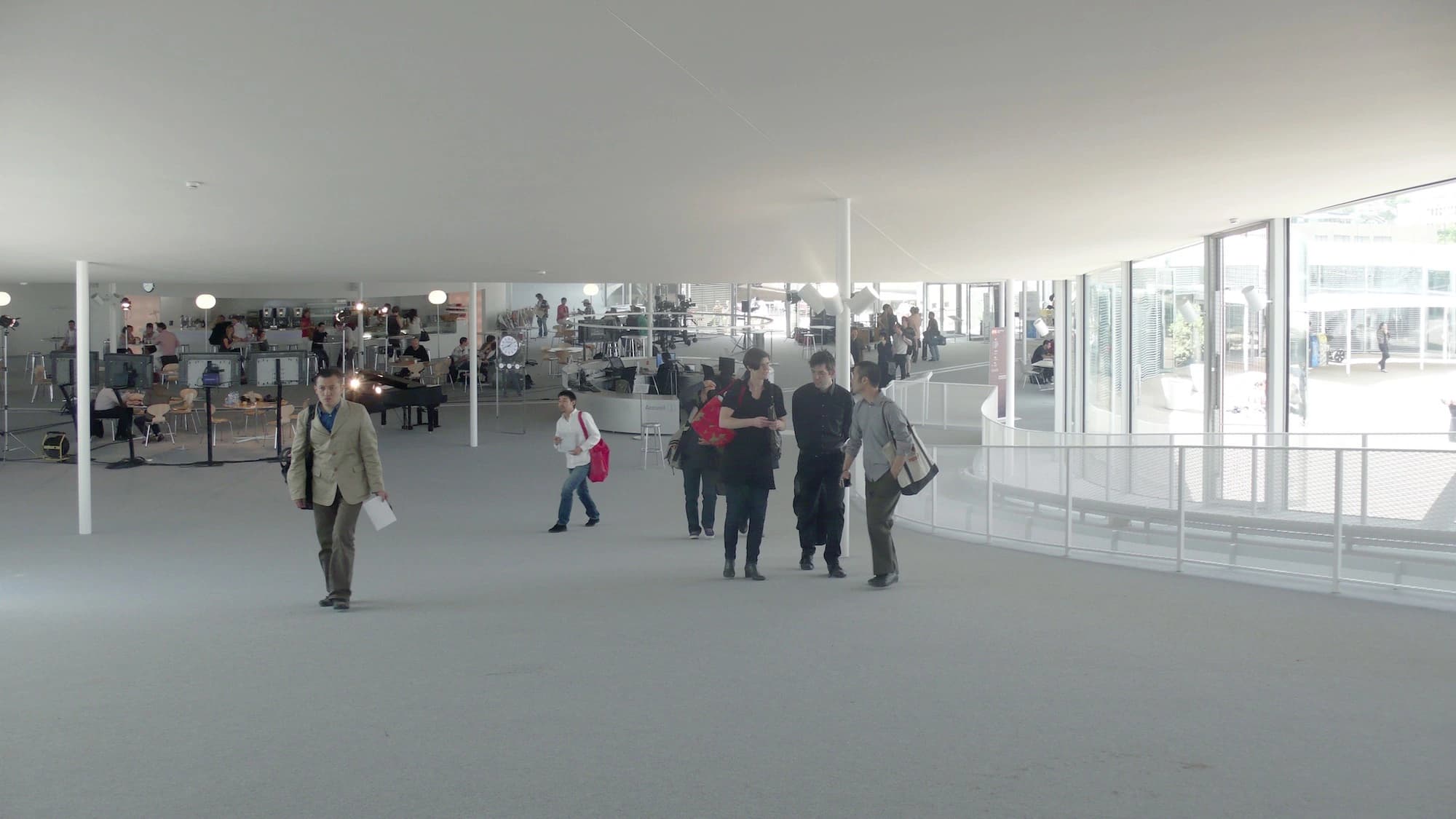 Rolex Learning Center, SANAA