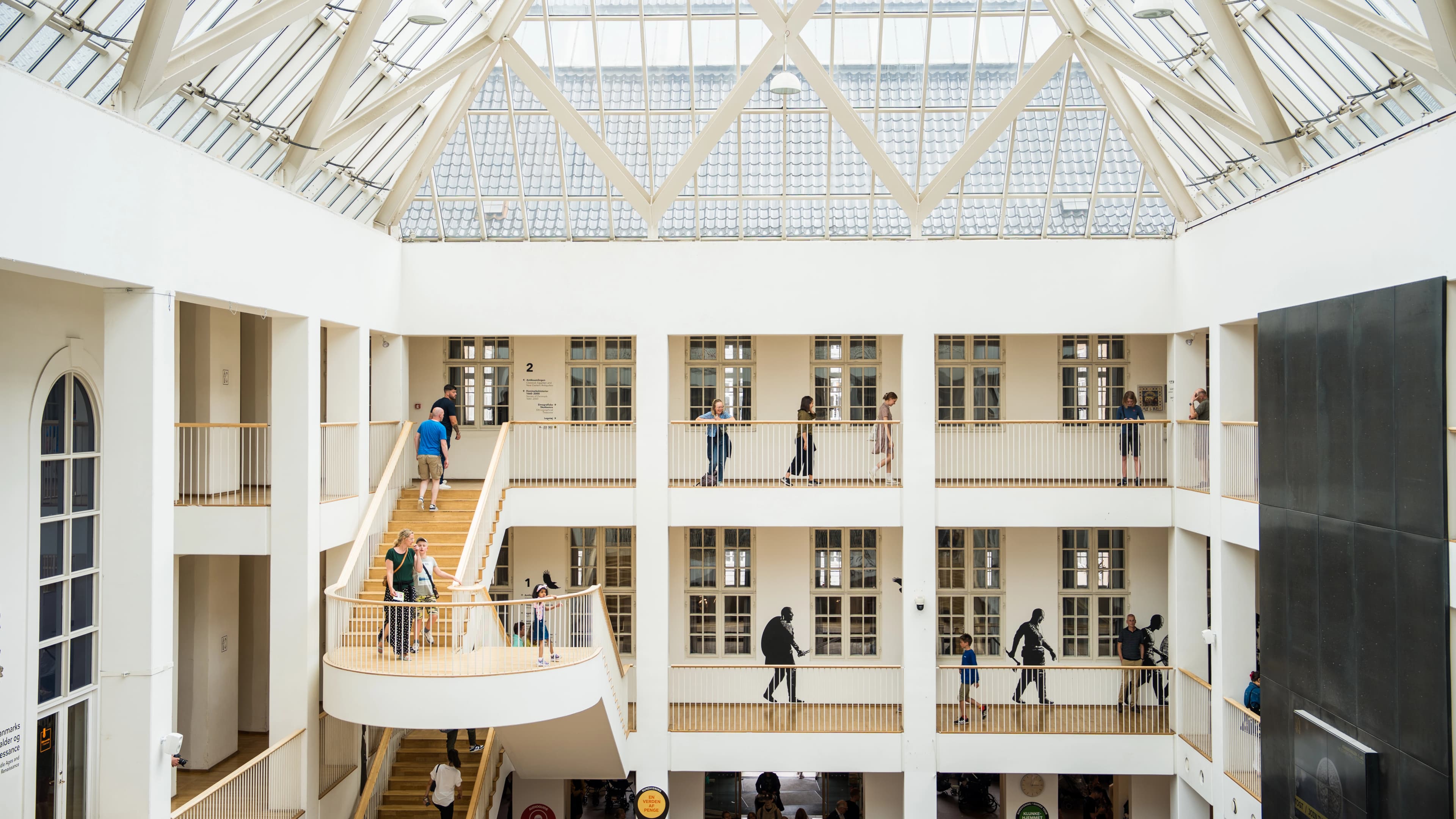 Indgangshallen i Nationalmuseet