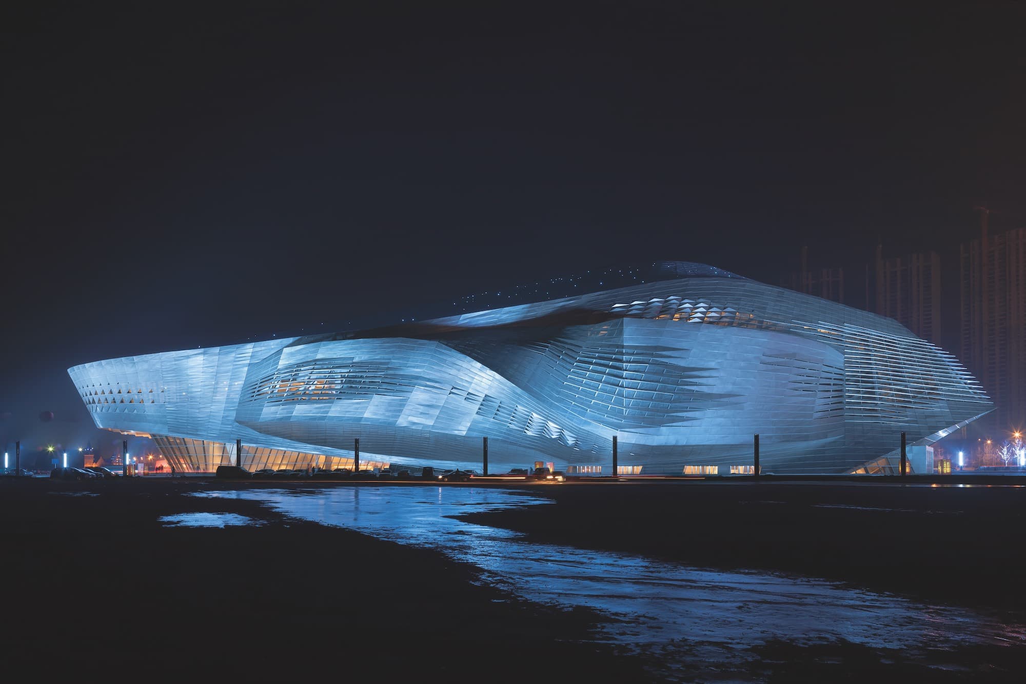Dalian International Conference Center, Coop Himmelb(l)au
