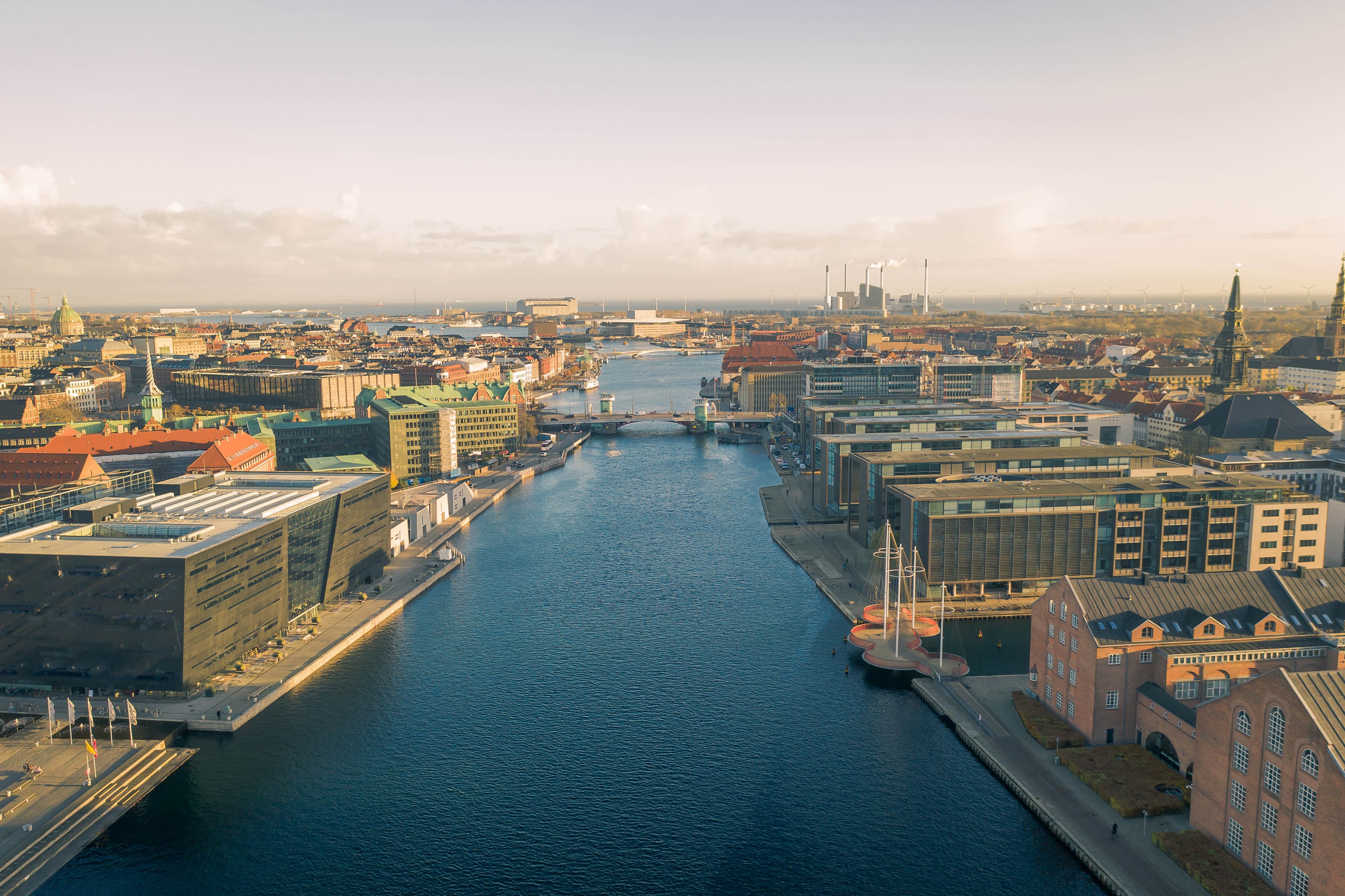 Københavns Havn set oppefra