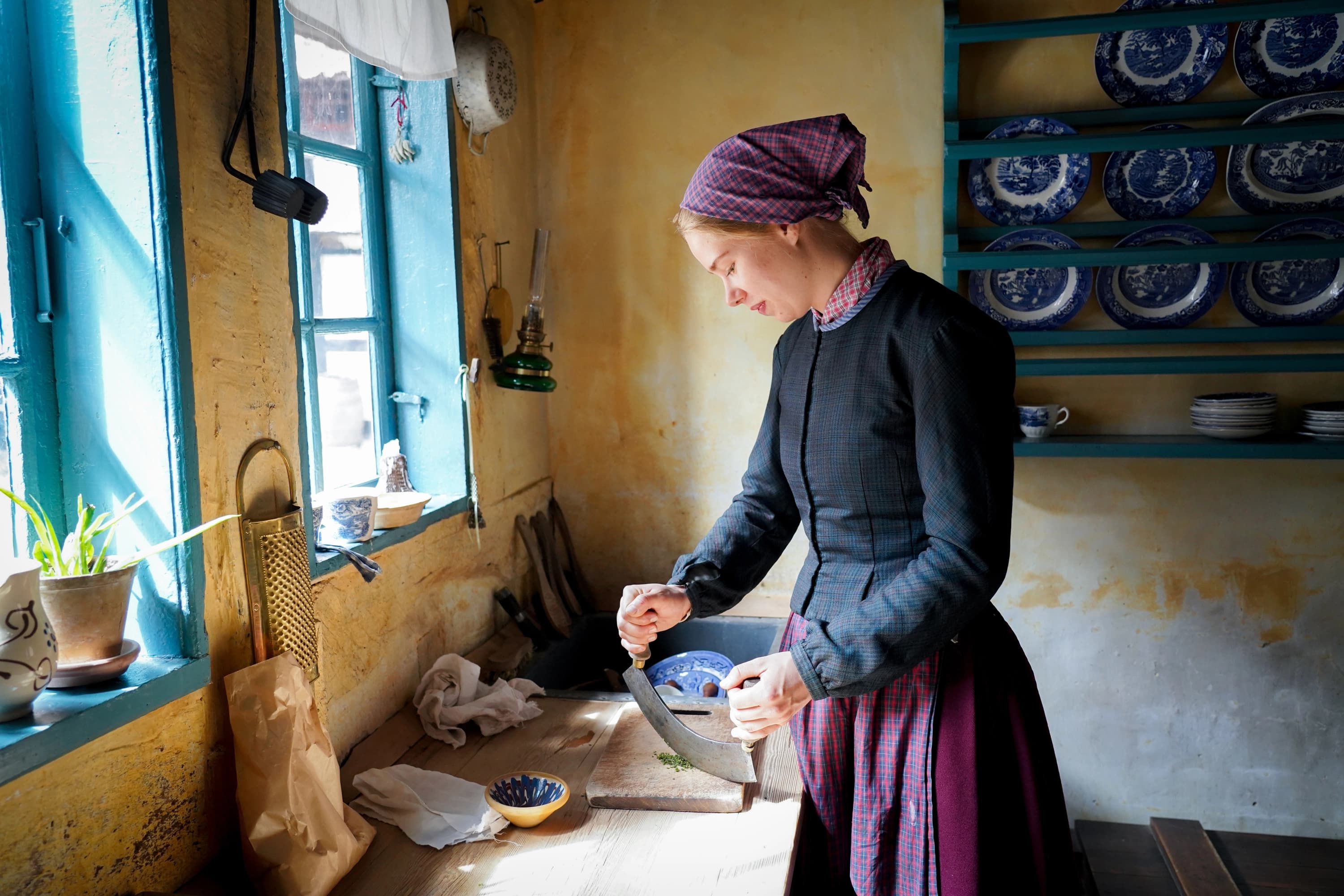 Bytjenestepigen, der laver mad