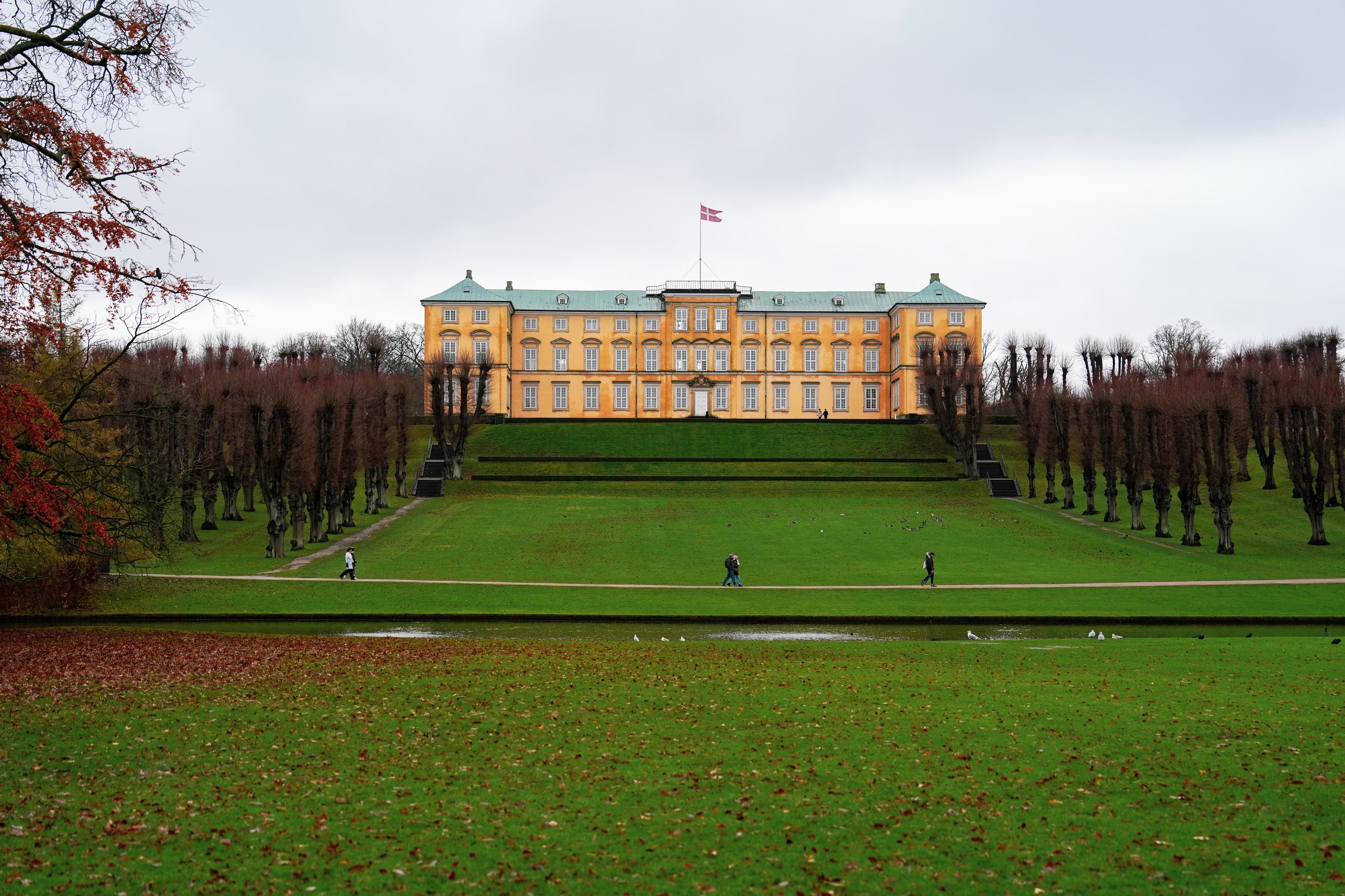 Frederiksberg Slot set fra Frederiksberg Have