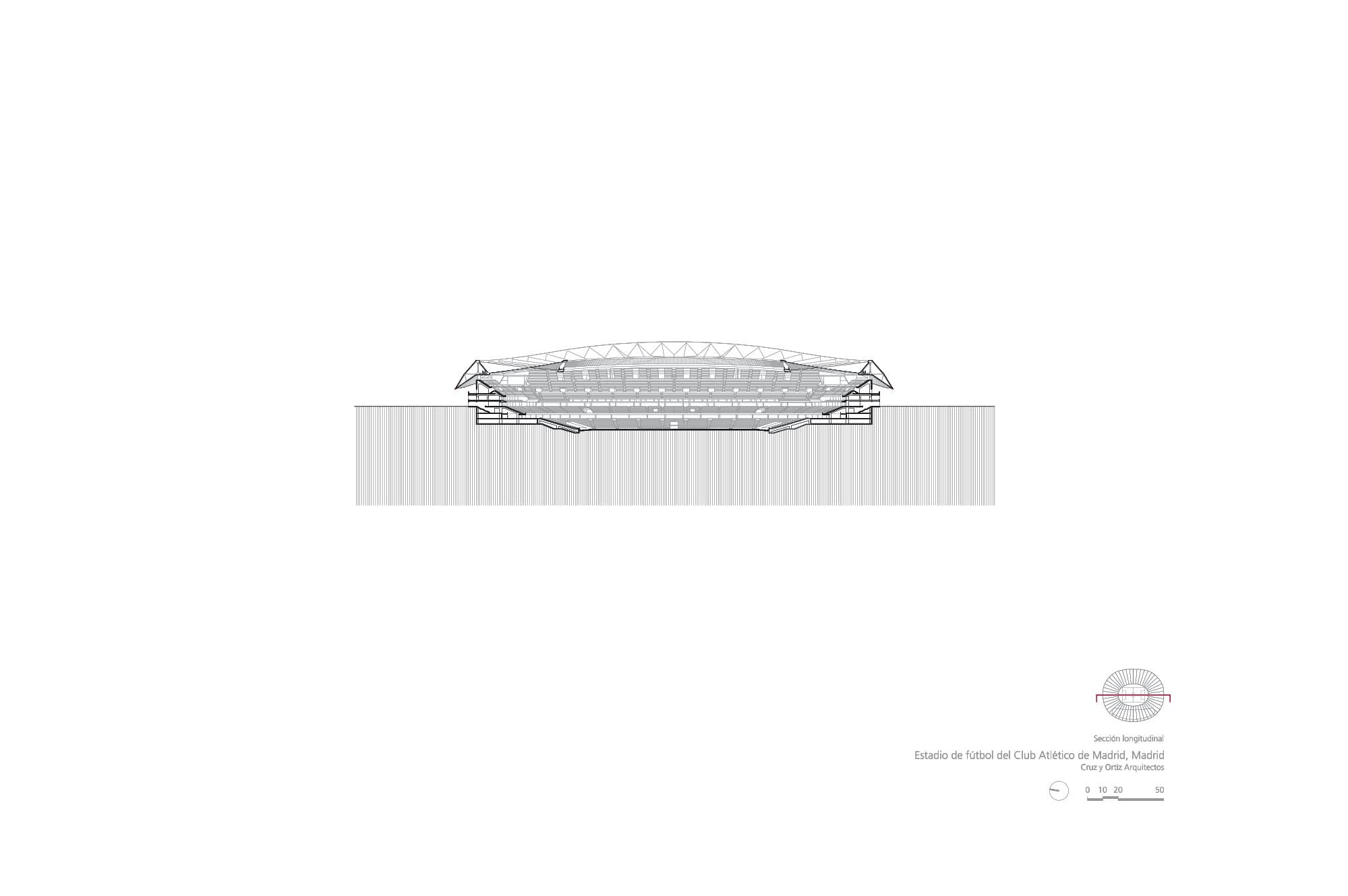 Wanda Metropolitano, Cruz y Ortiz