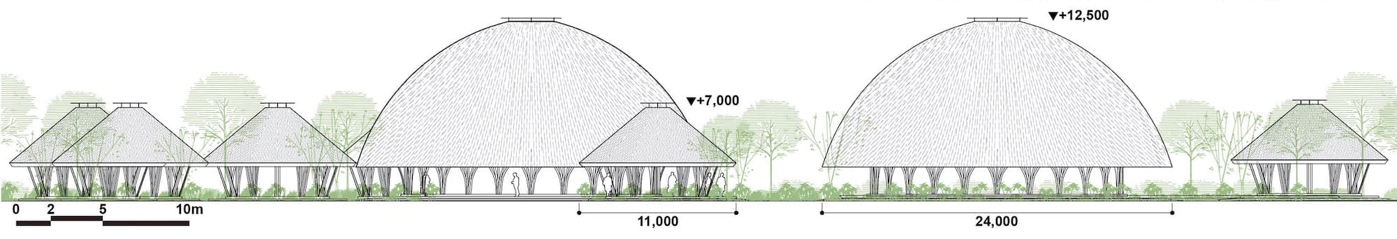 Diamond Island Community Center, Vo Trong Nghia