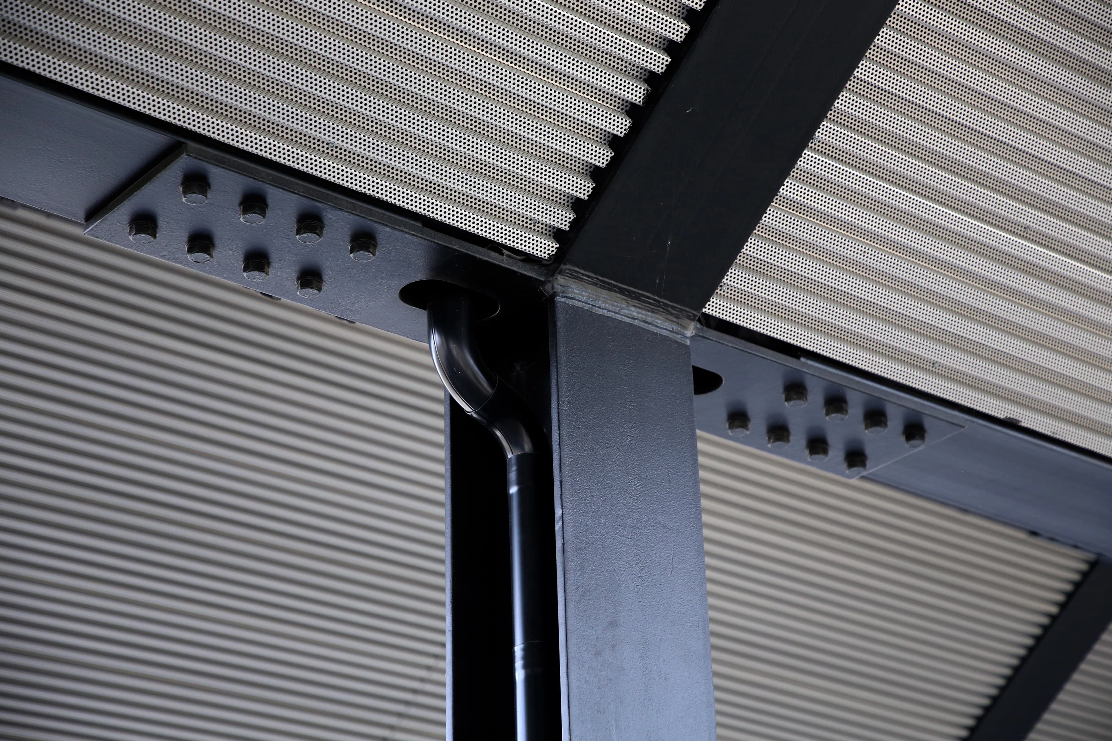 Busterminal samling i loftet