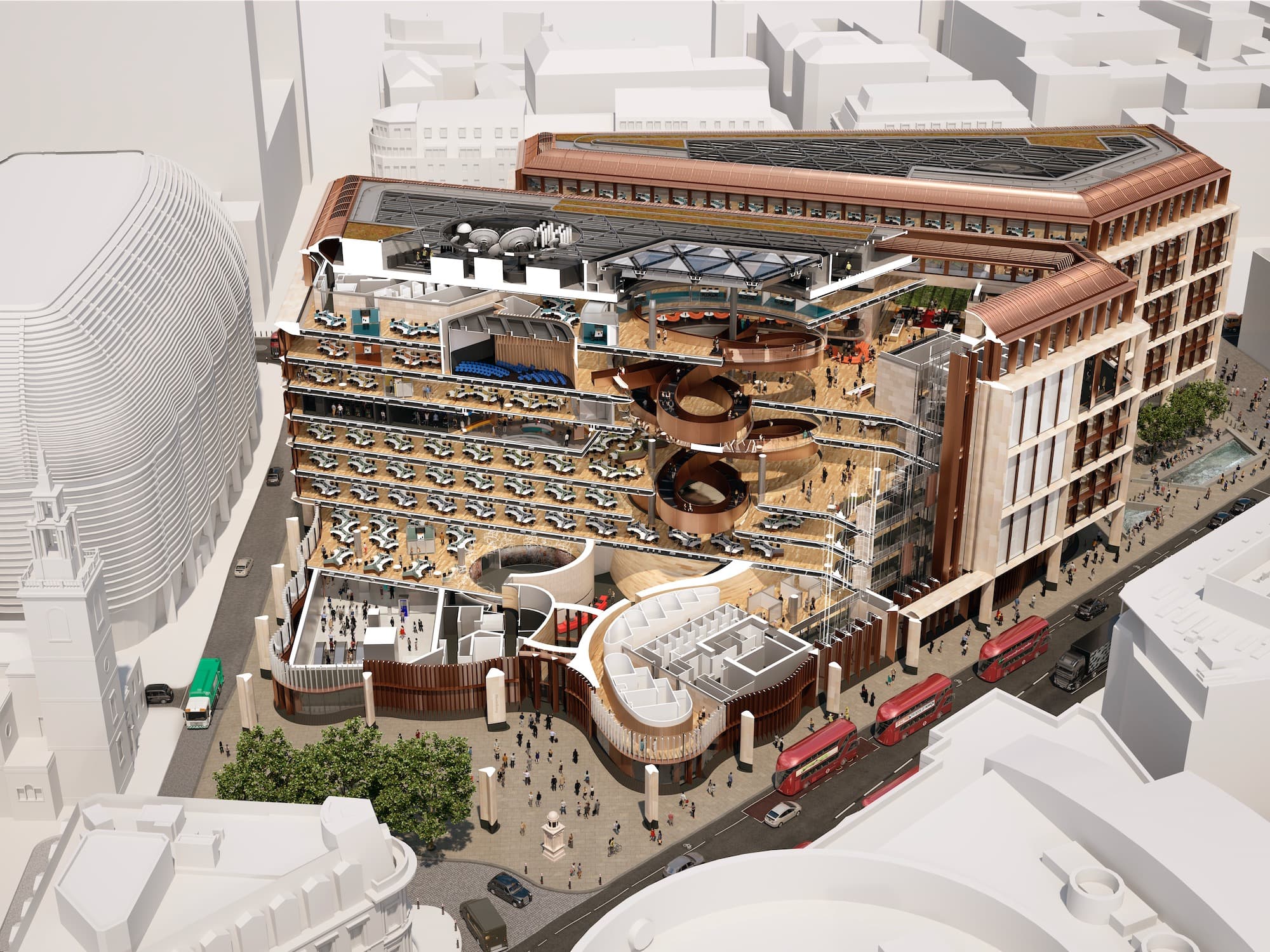 Bloomberg's New European HQ, Foster + Partners