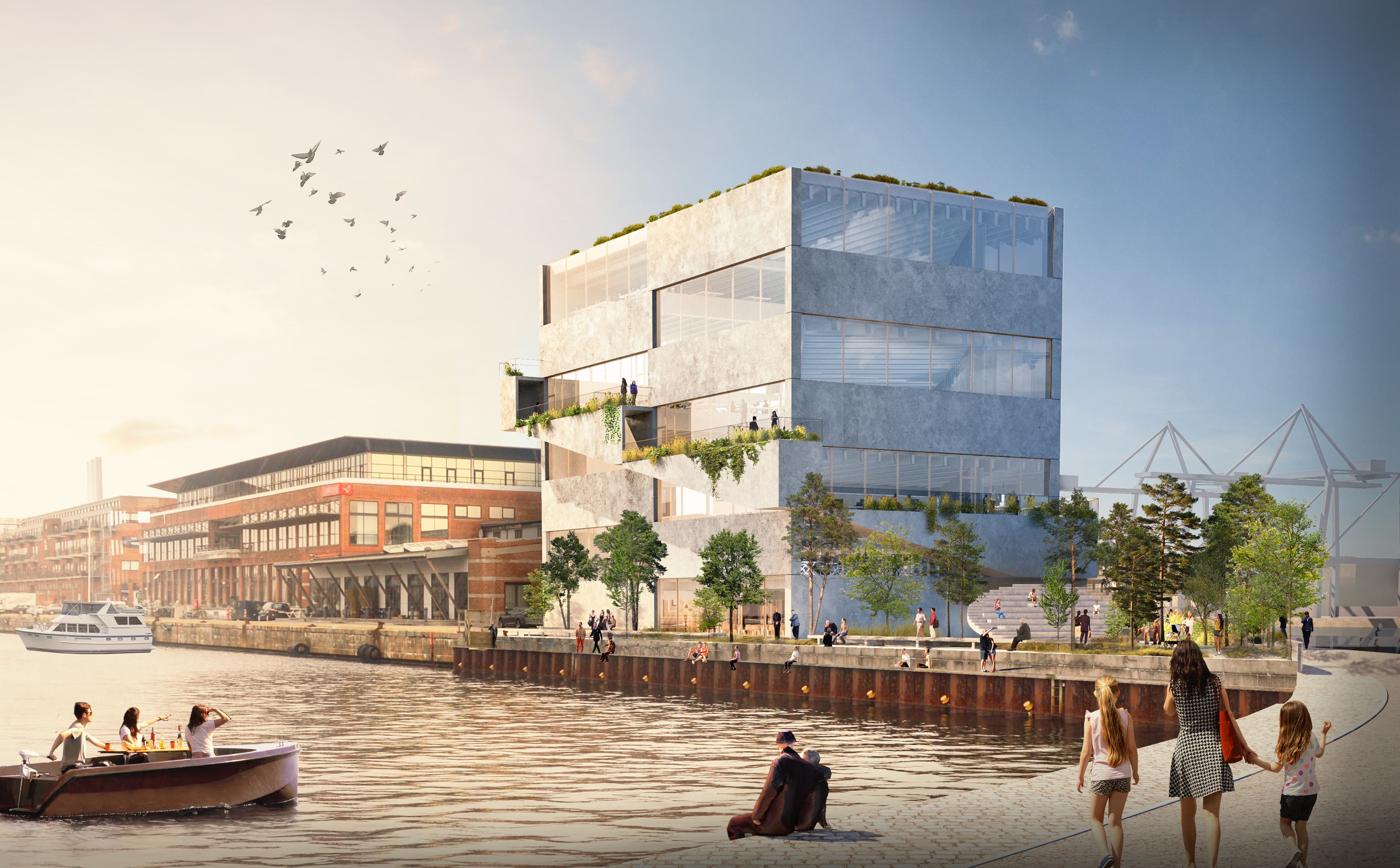 Visualisering af BIG HQ