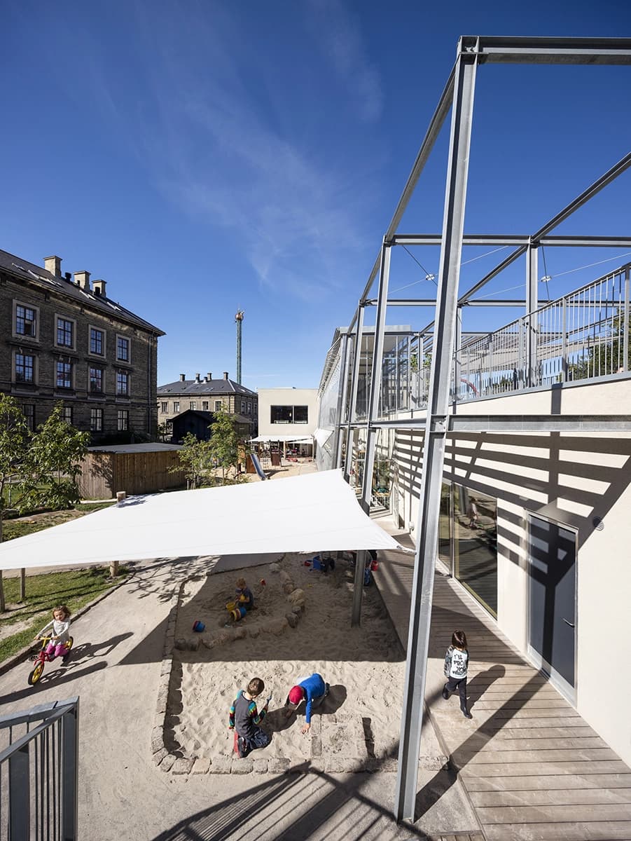 Børnebyen gårdhave