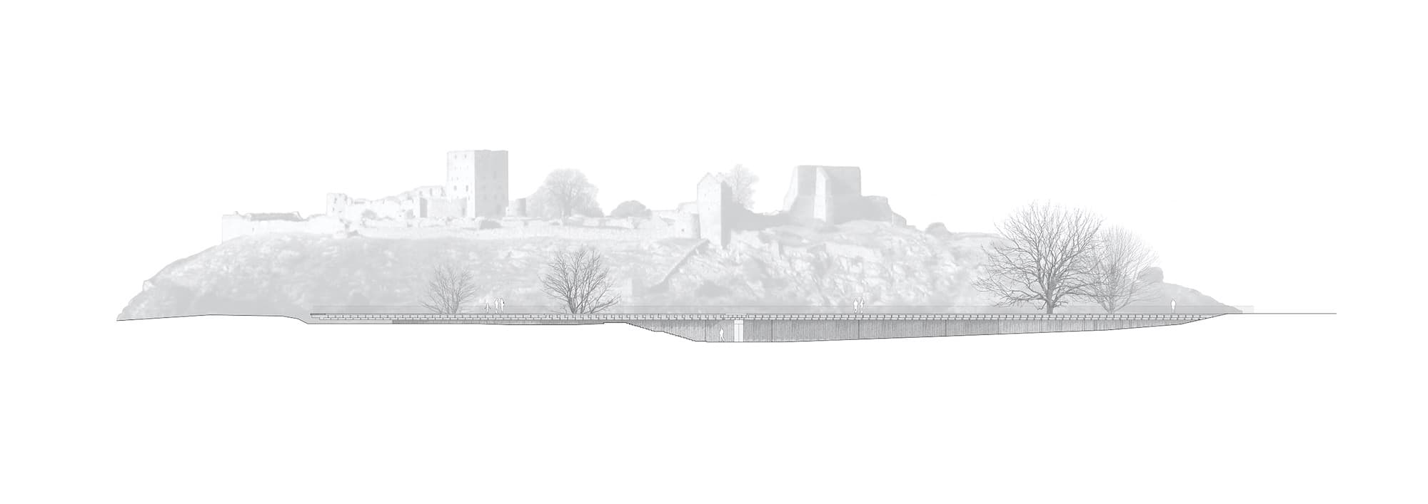 Hammershus Visitor Center, Arkitema & Christoffer Harlang