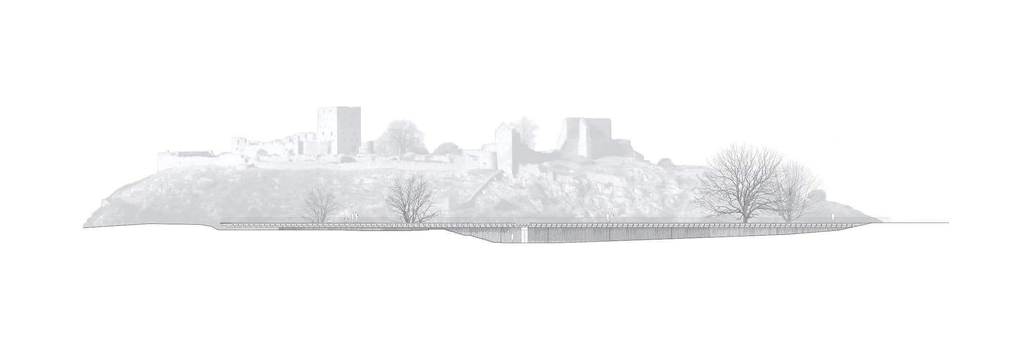 Hammershus Visitor Center, Arkitema & Christoffer Harlang